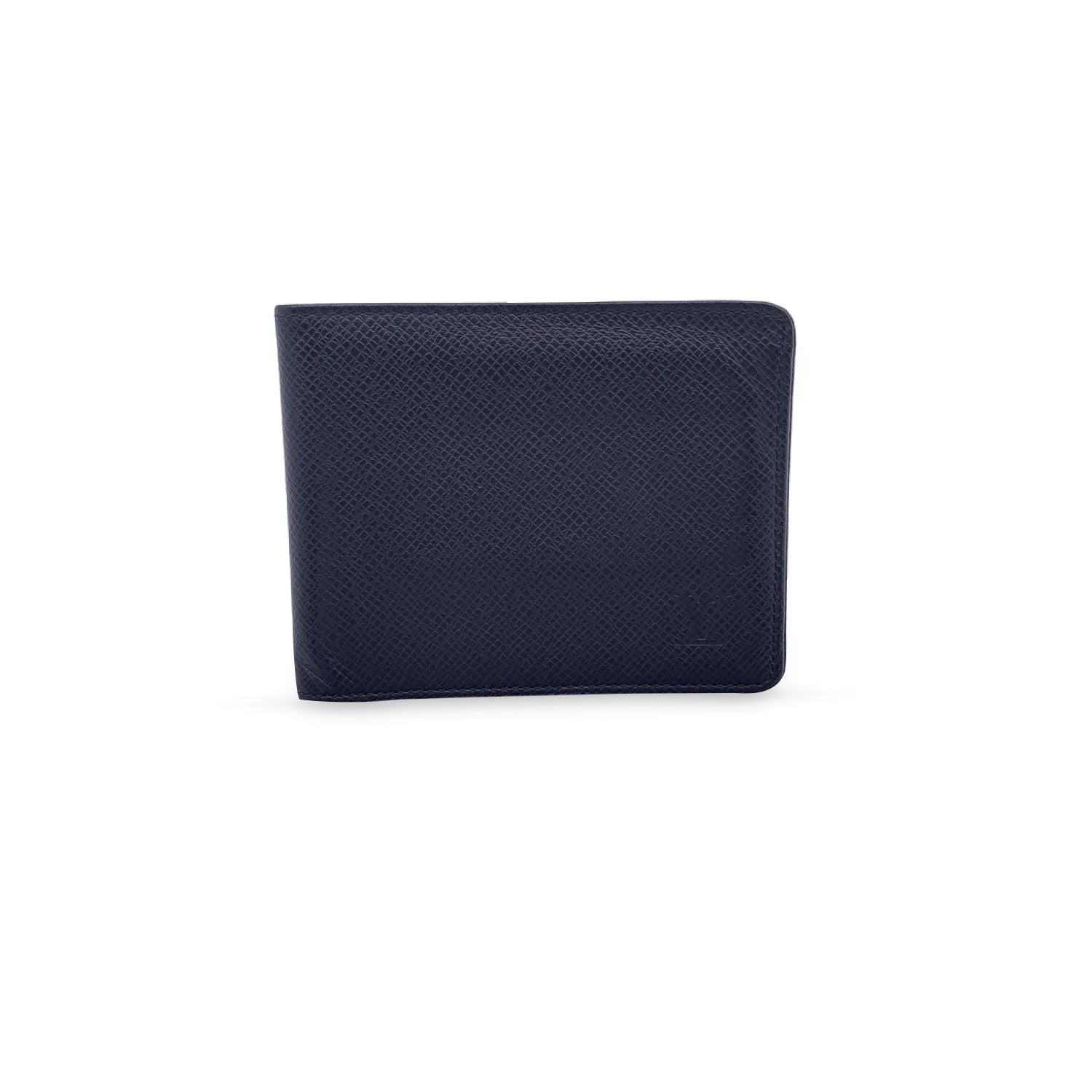 Louis Vuitton Slender Wallet Black Taiga