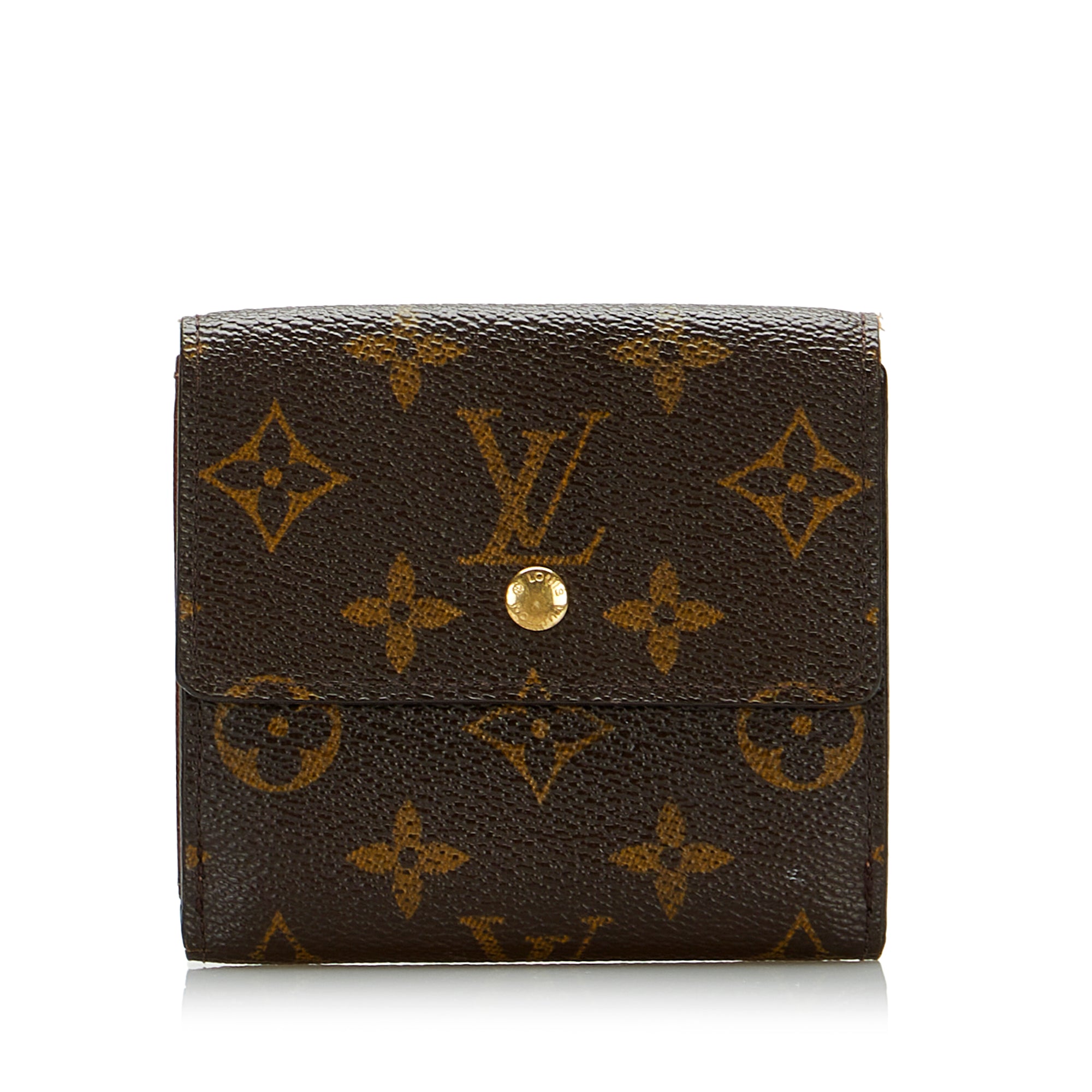 Louis Vuitton Vintage Monogram Elise Square Compact Wallet