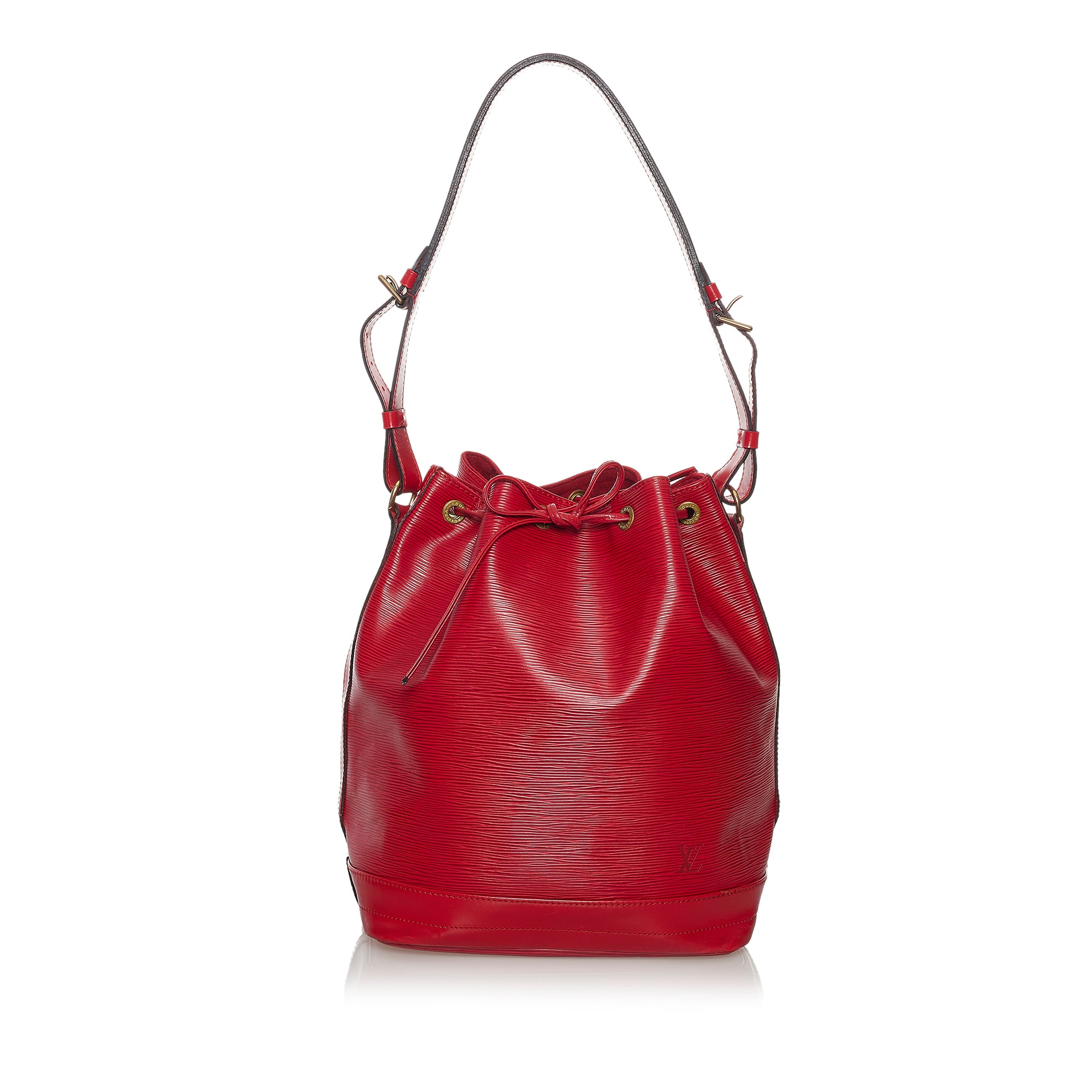 Louis Vuitton Red Epi Noe GM Bucket Bag Louis Vuitton