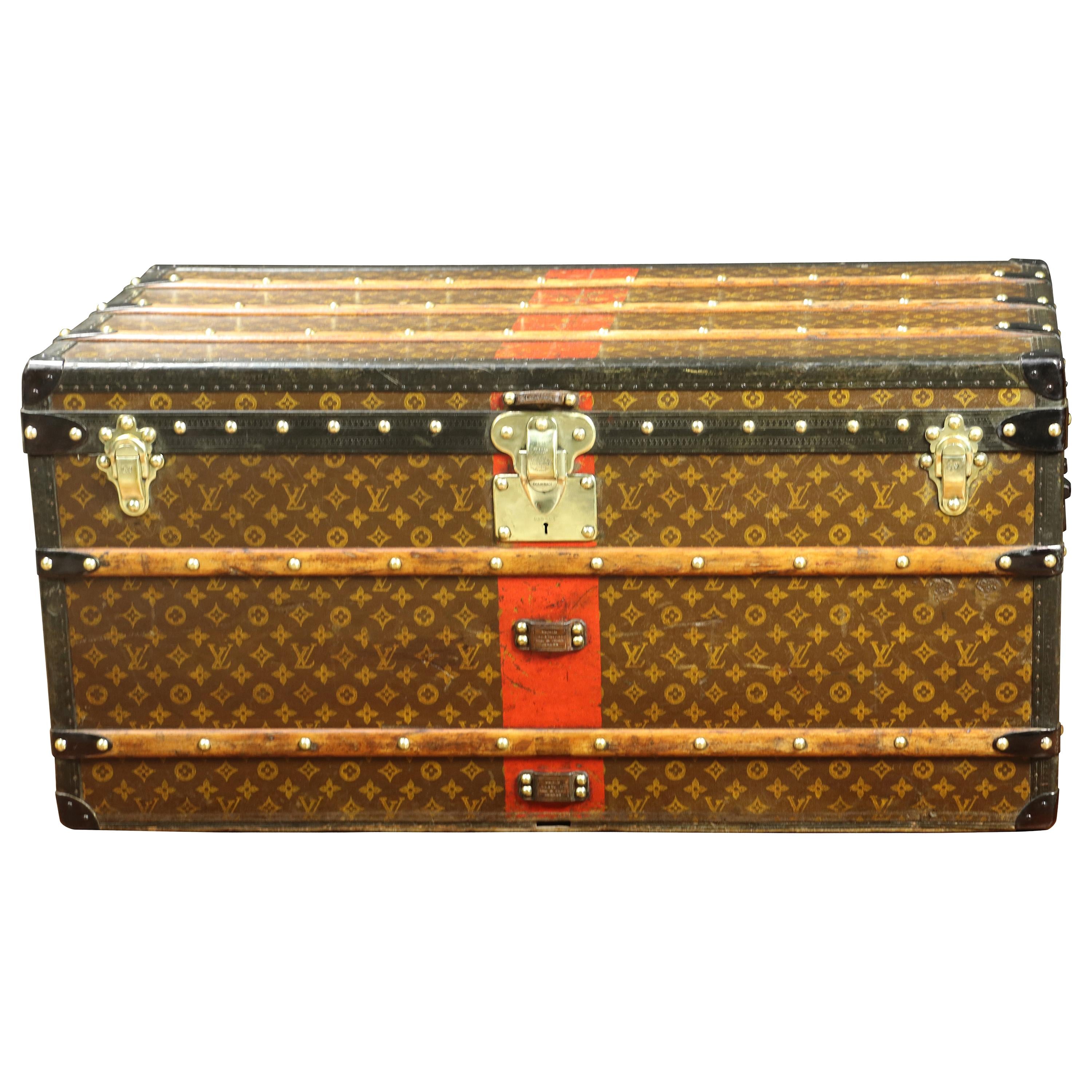 Louis Vuitton Vintage Monogram Canvas Trunk