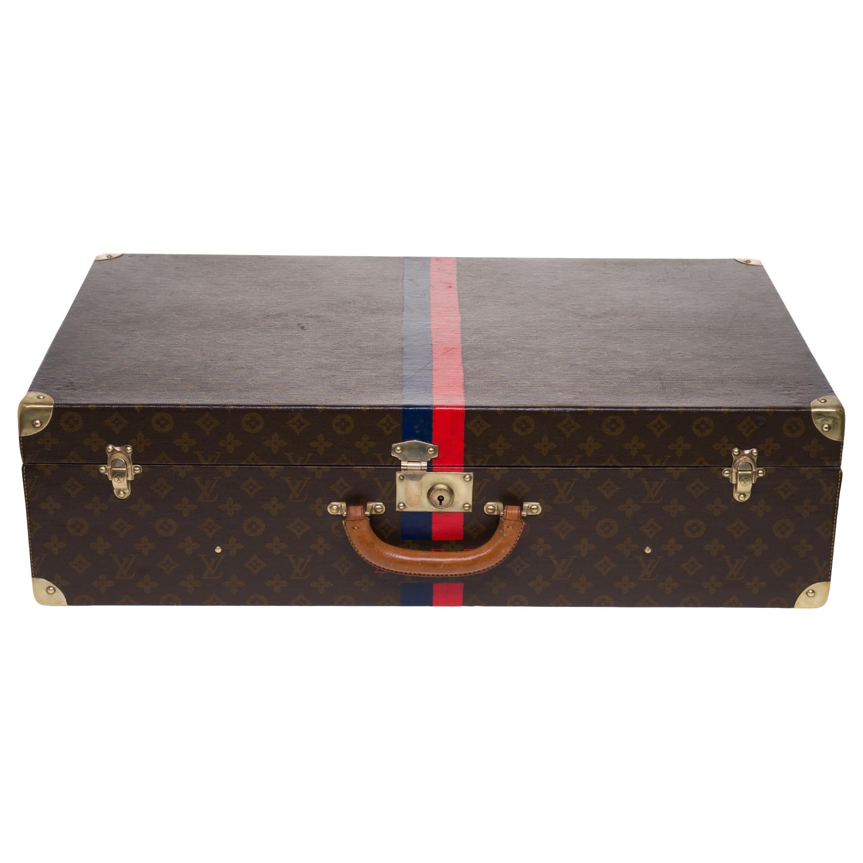 Louis Vuitton Monogram Suitcase Trunk 75 Brown