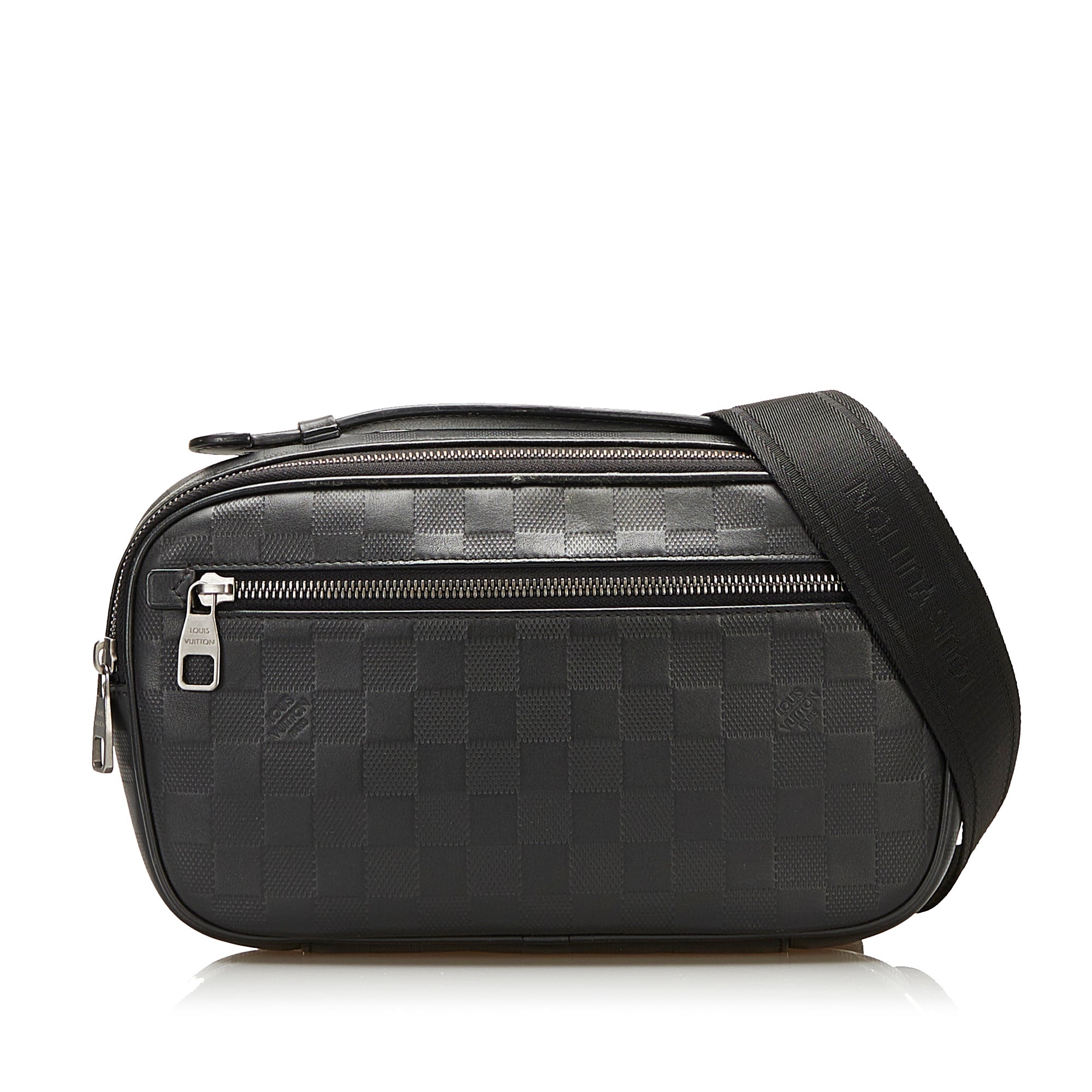 Louis Vuitton Damier Infini Ambler Belt Bag - Black Waist Bags