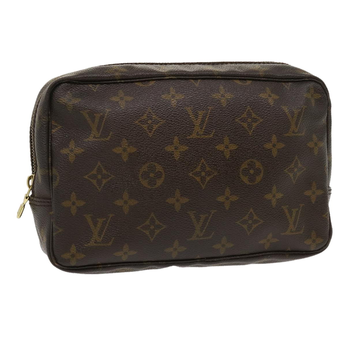 Trousse de toilette small bag Louis Vuitton Brown in Synthetic