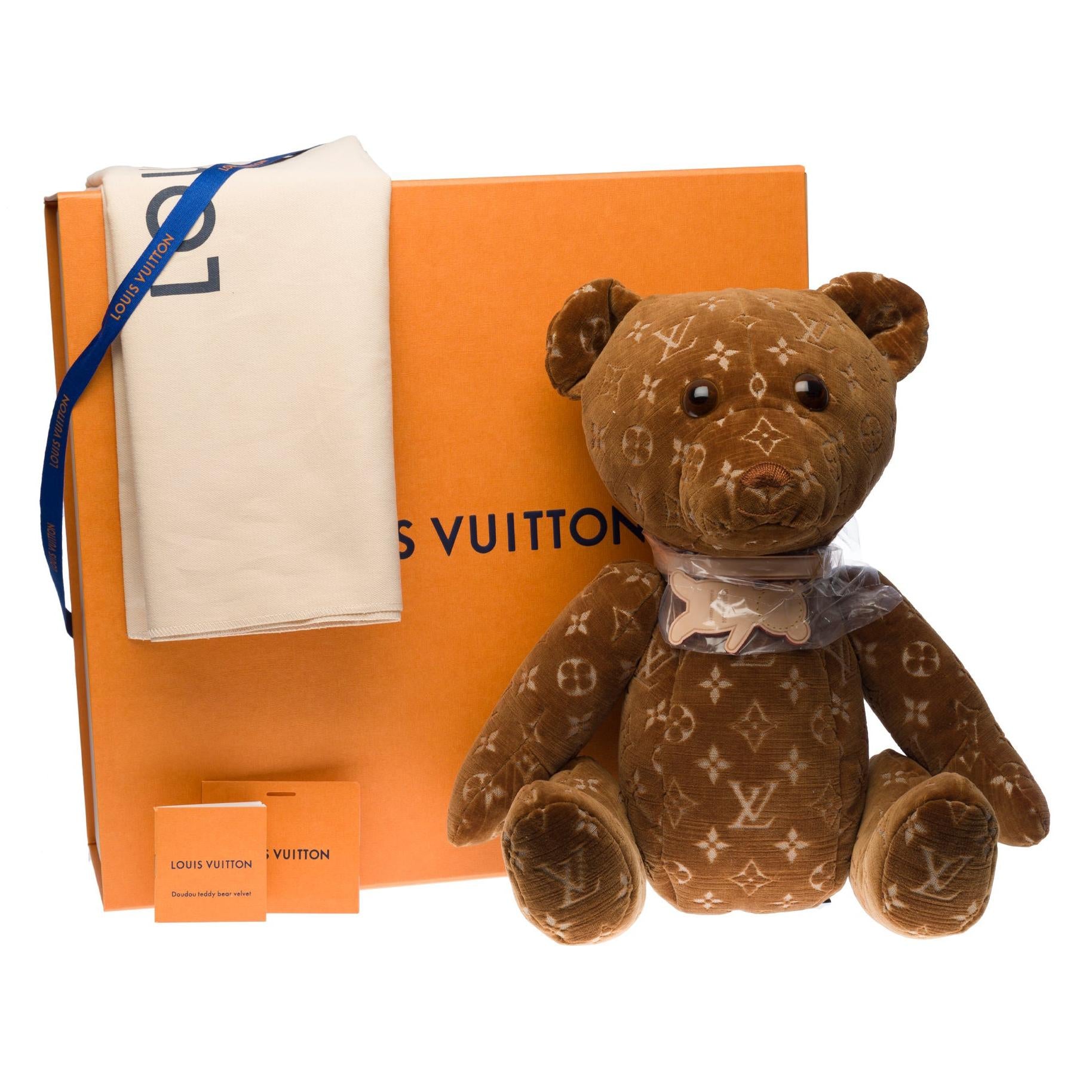 Brand New Louis Vuitton Collectible Teddy Bear DouDou