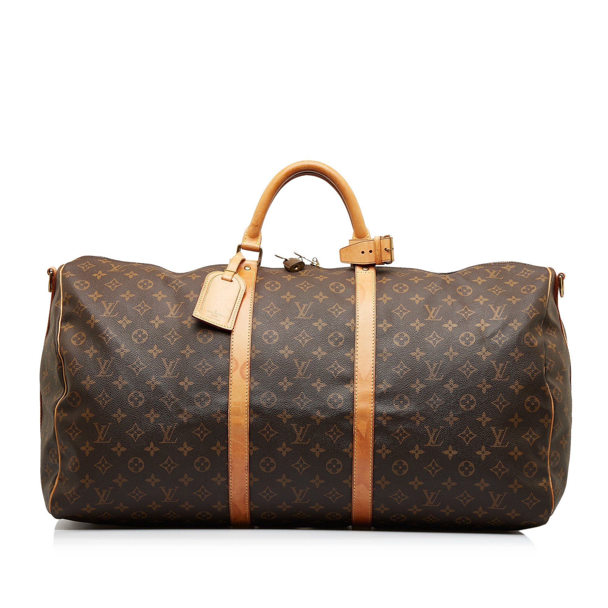 LOUIS VUITTON Keepall Bandouliere 60 Duffel Bag