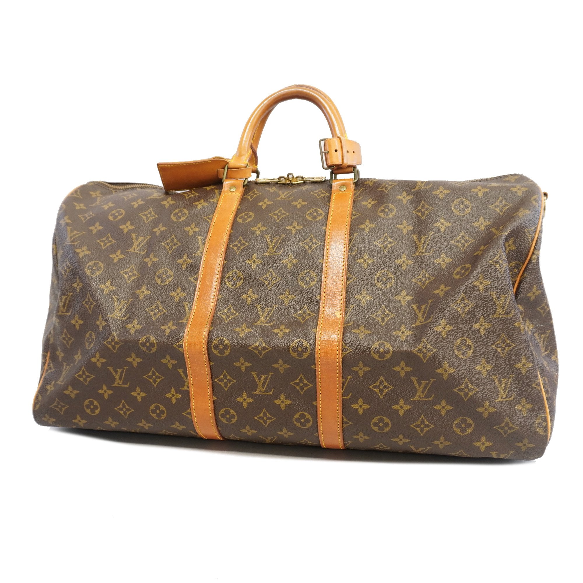 Louis Vuitton Monogram Keepall Bandouliere 55 Boston Bag M41414 USED