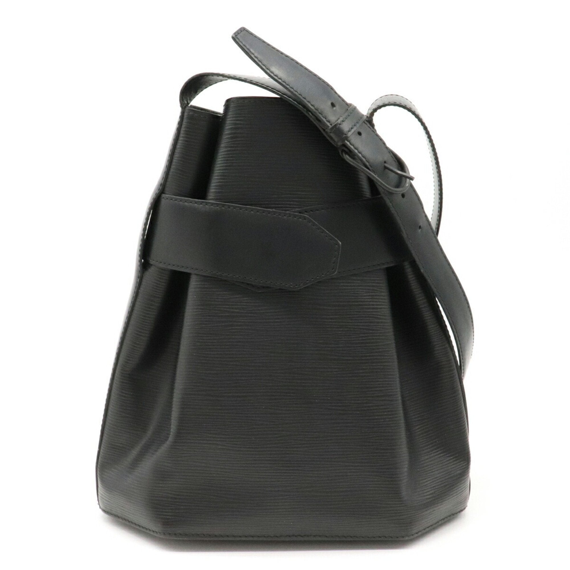 Louis Vuitton Epi Sac De Paule PM Shoulder Cross Bag Black M80157