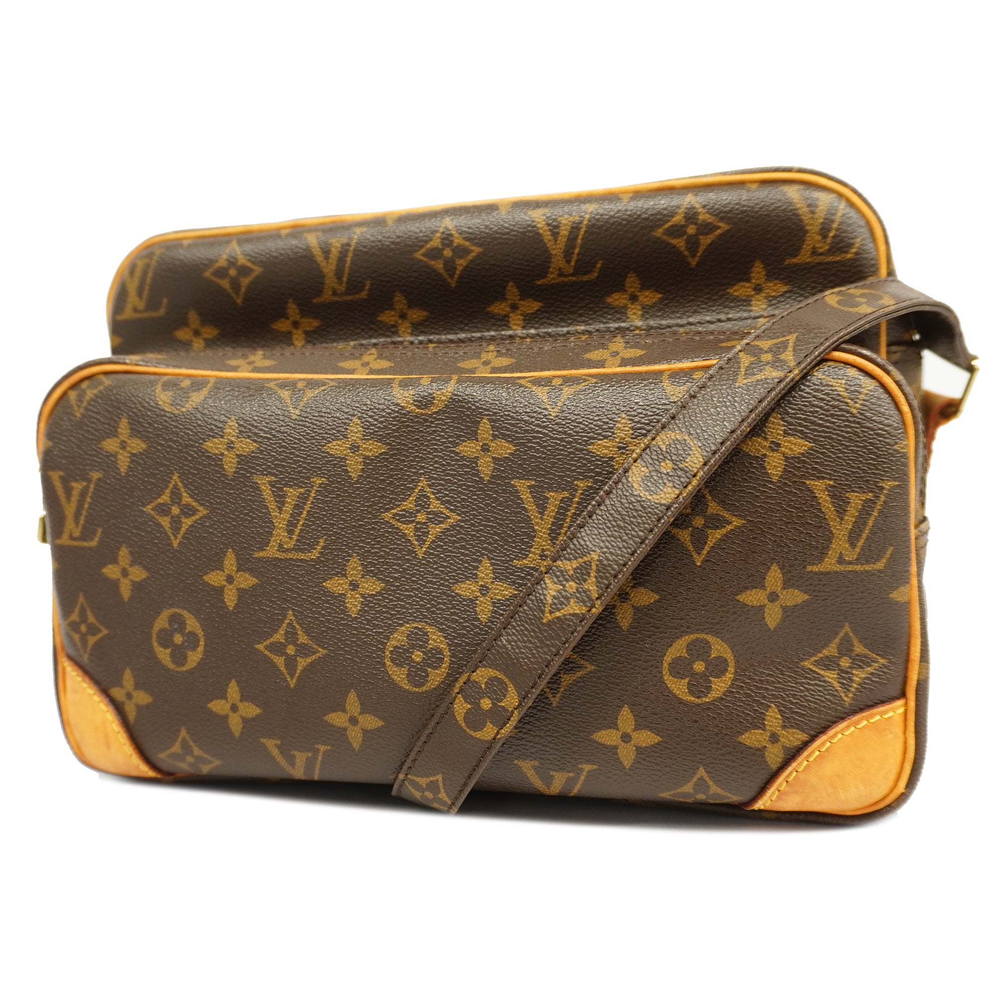 Auth Louis Vuitton Monogram Nile M45244 Women's Shoulder Bag