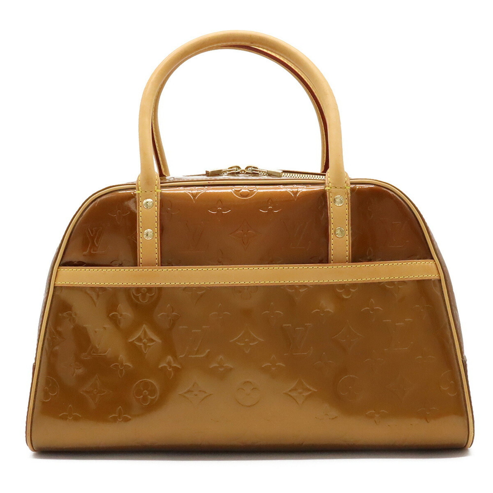 Authenticated Used Louis Vuitton Monogram Luggage Brown,Galle,Monogram 