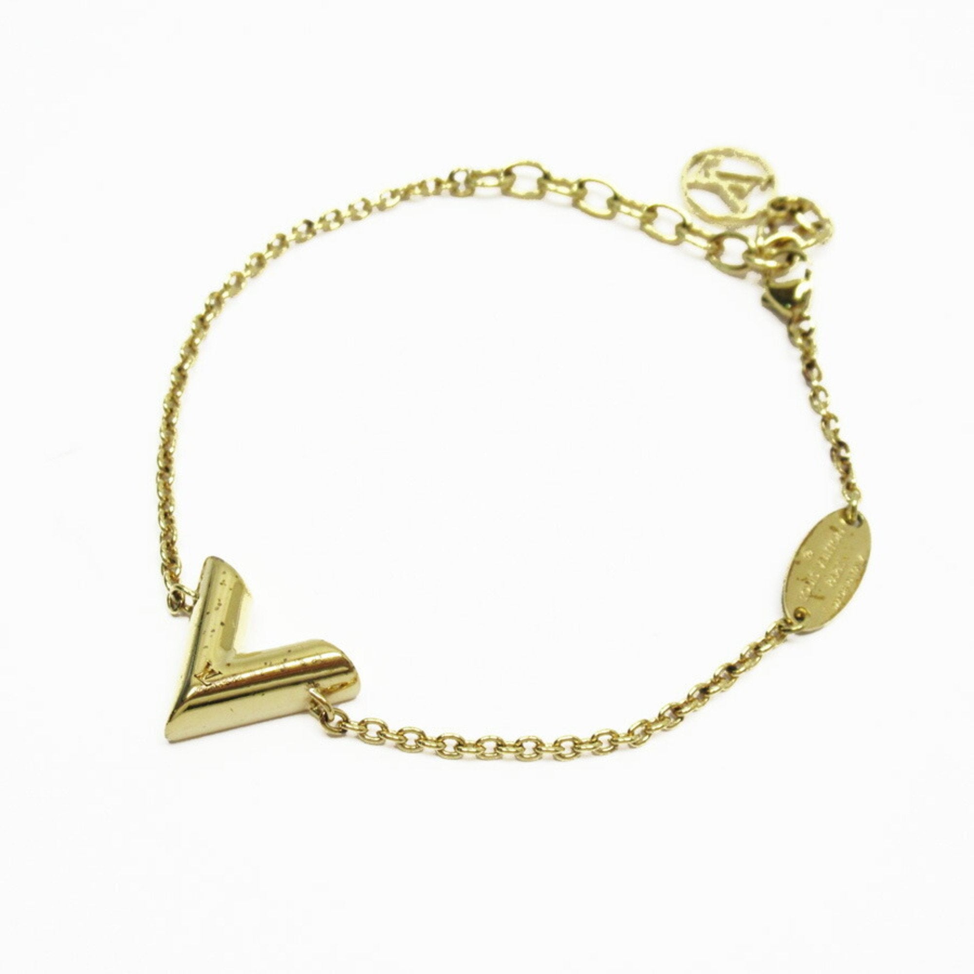 Louis Vuitton Essential V Bracelet - Brass Link, Bracelets