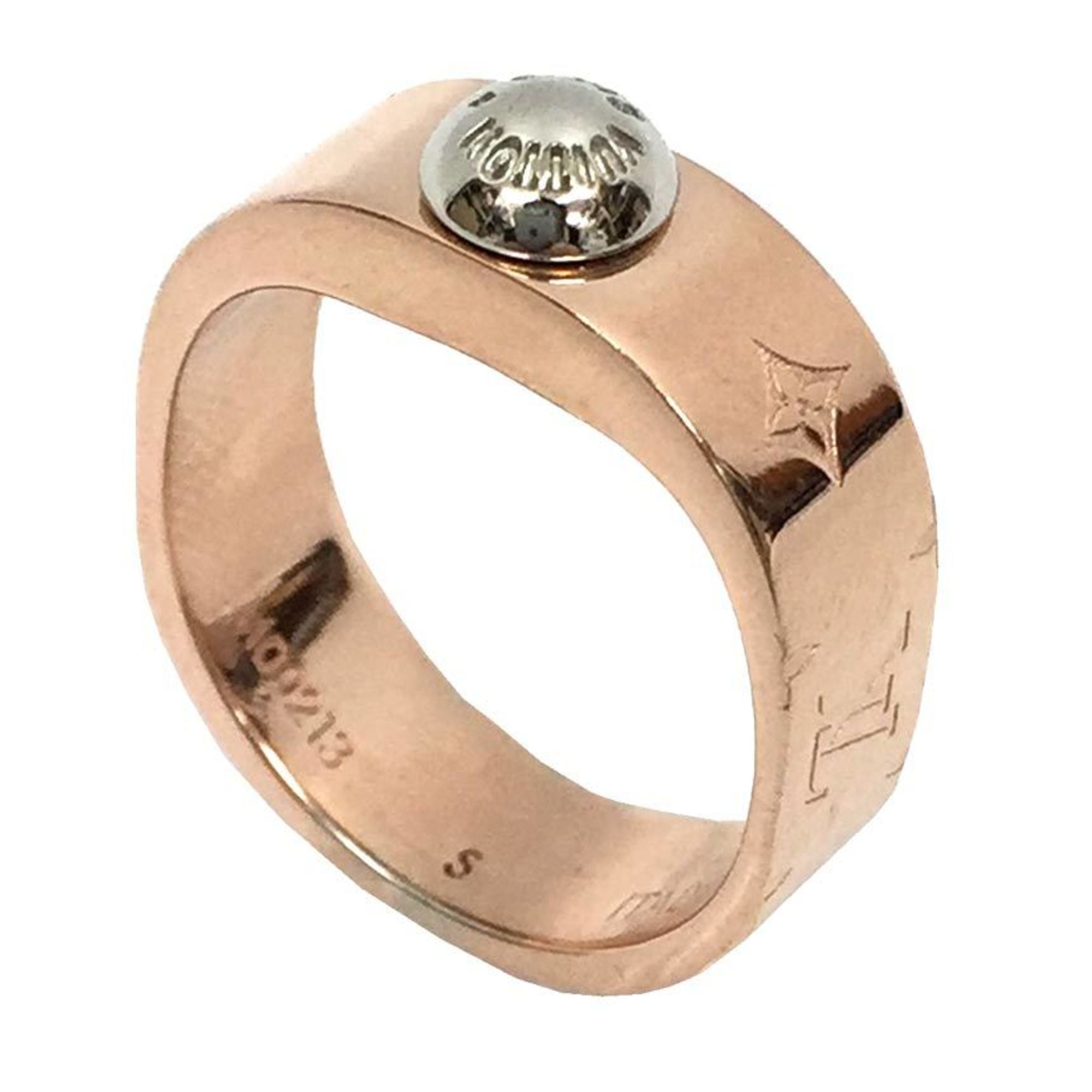 Louis Vuitton Nanogram ring in Pink Gold rose gold