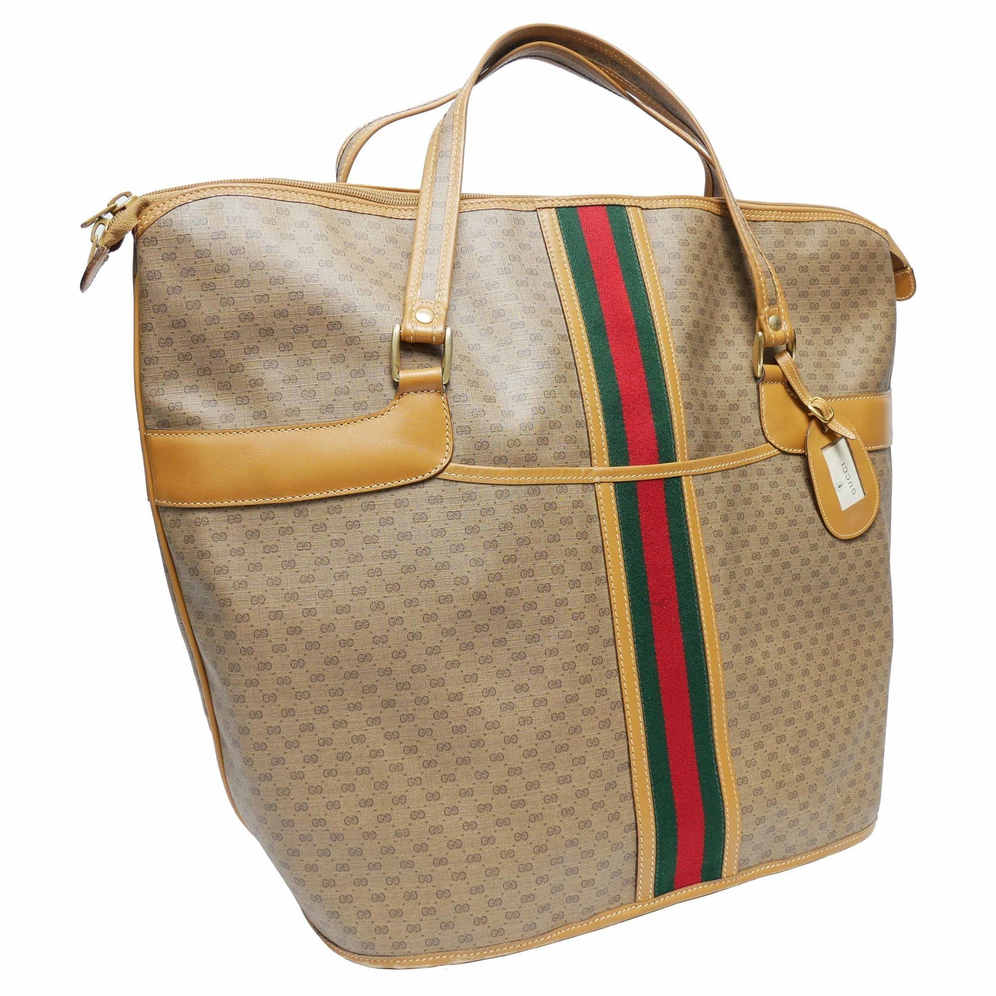 Gucci vintage 80's Micro gg Boston bag - great used condition