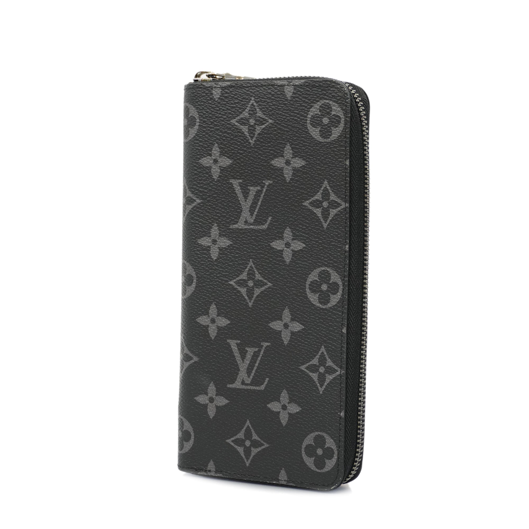 LOUIS VUITTON purse M62295 Zippy Wallet Vertical Monogram Eclipse