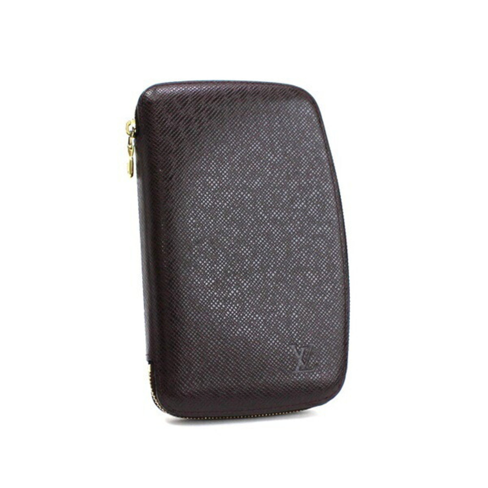 Louis Vuitton Atoll Organizer Wallet Taiga Leather