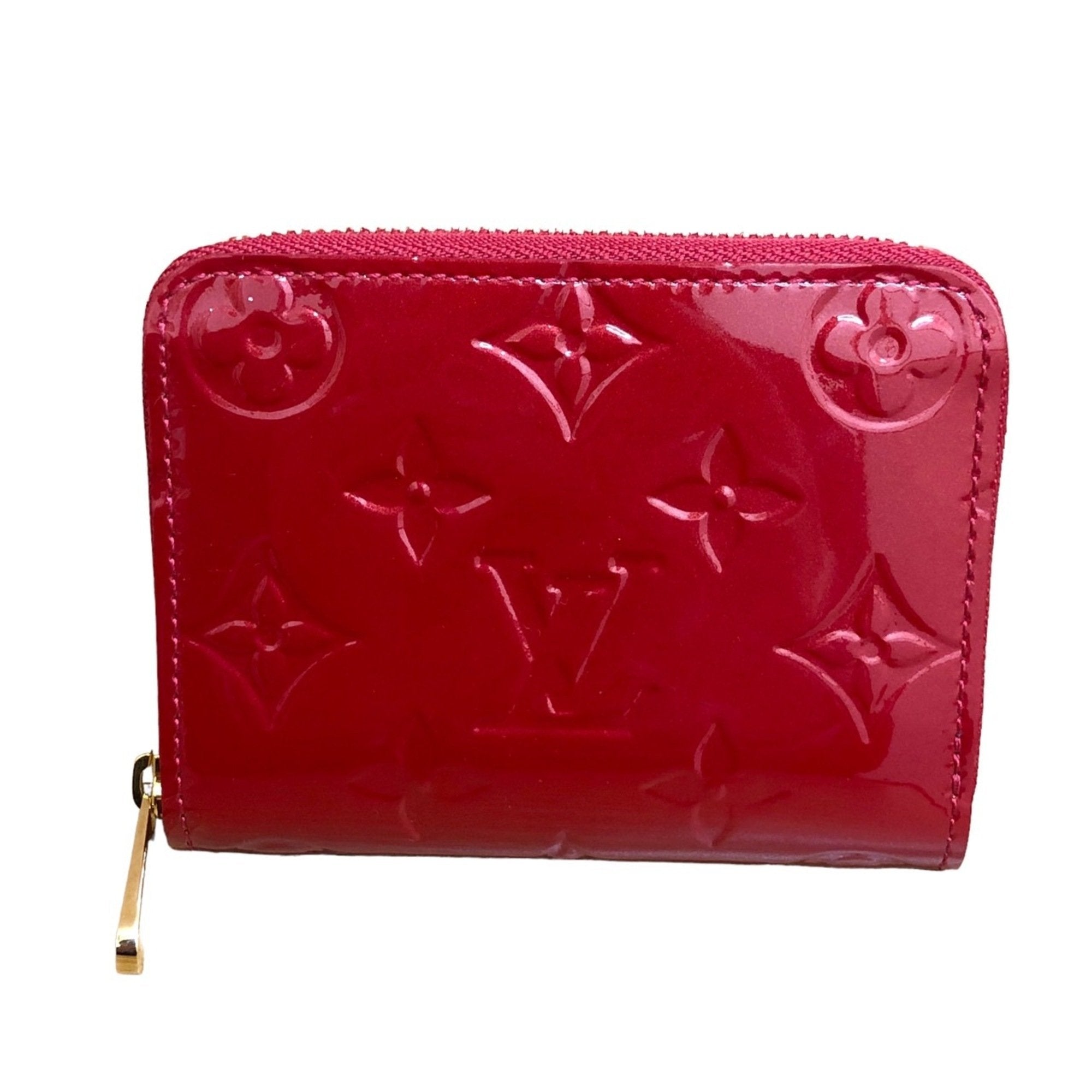 Louis Vuitton Hot Spring Vernis Patent Leather Small Zip Wallet Auction