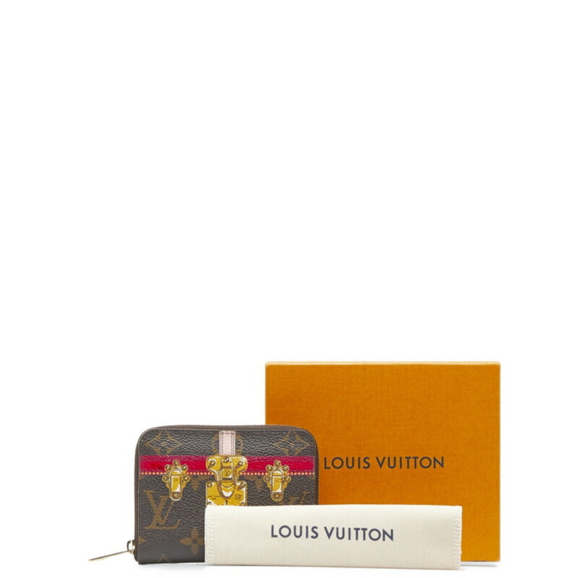 Louis Vuitton Zippy Coin Purse Monogram Catogram Black/White in