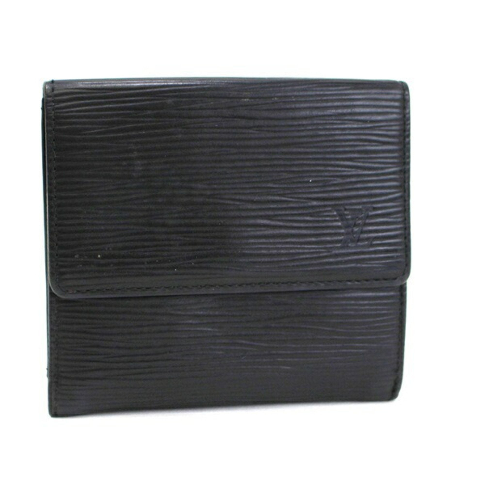 Louis Vuitton, Bags, Louis Vuitton Epi W Wallet Portomone Bie Cult Credit  Noir Black M63482 Lv Men