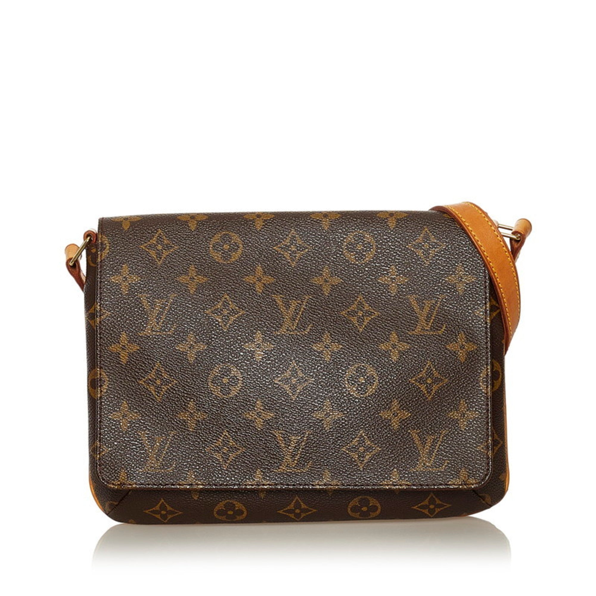 Louis Vuitton Monogram Musette Tango Short M51257 Bag Shoulder Ladies