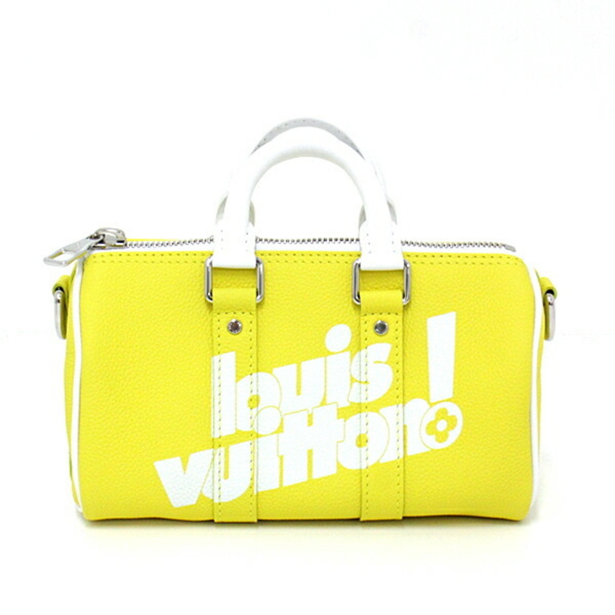 Louis Vuitton Yellow Duffle Bag