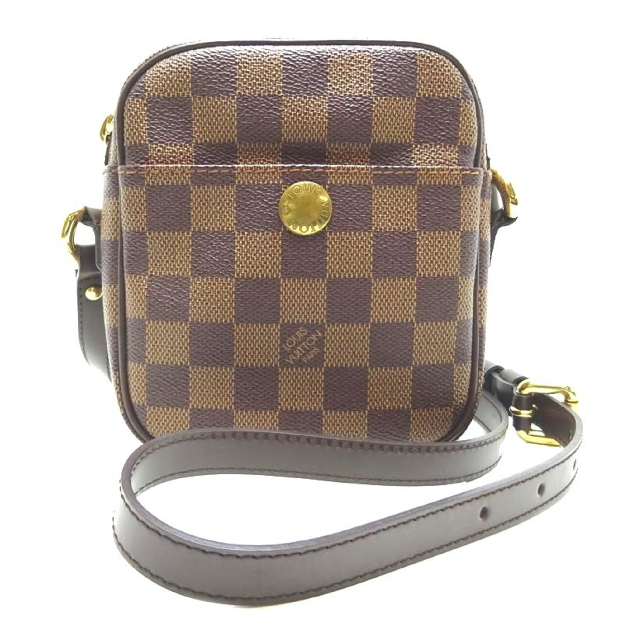 Louis Vuitton Lift Women's Shoulder Bag N60009 Damier Canvas Ebene