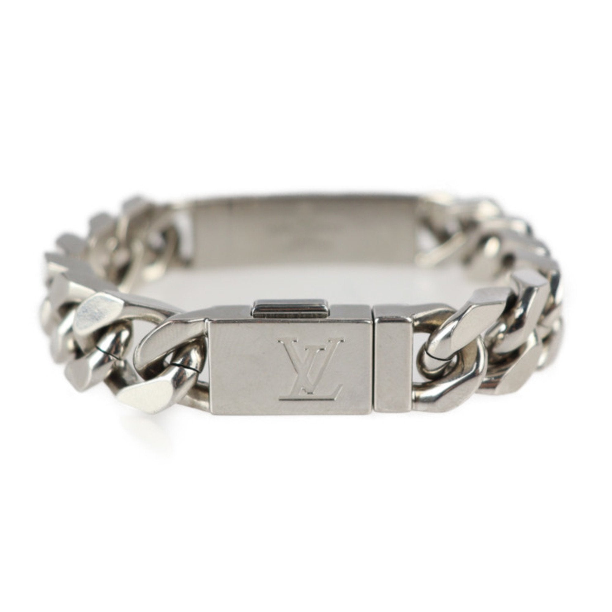 Louis Vuitton Monogram Chain Bracelet M00269 Silvery Metal ref.968147 -  Joli Closet