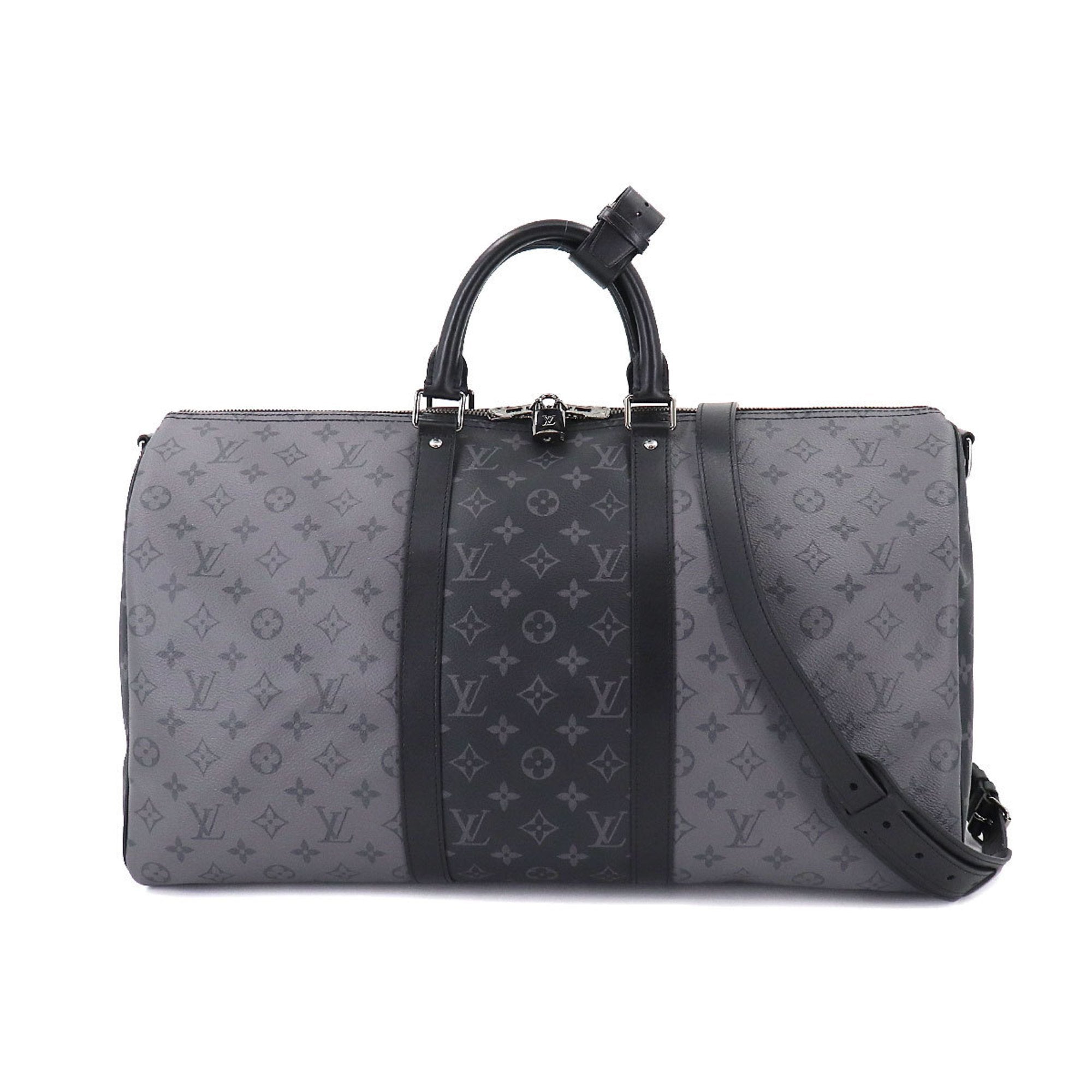 Louis Vuitton Keepall Bandoulière 50 Monogram Eclipse Reverse Monogram Eclipse