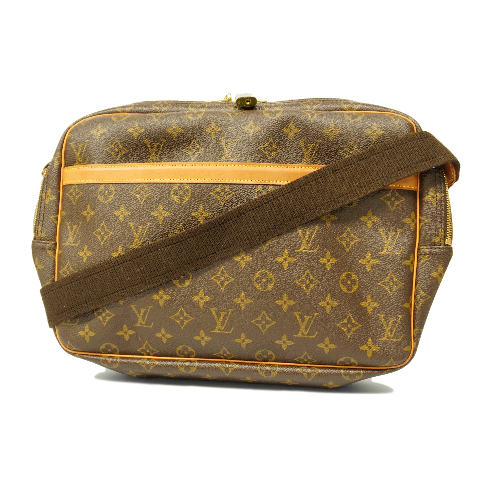 Auth Louis Vuitton Monogram Reporter GM M45252 Women's Shoulder