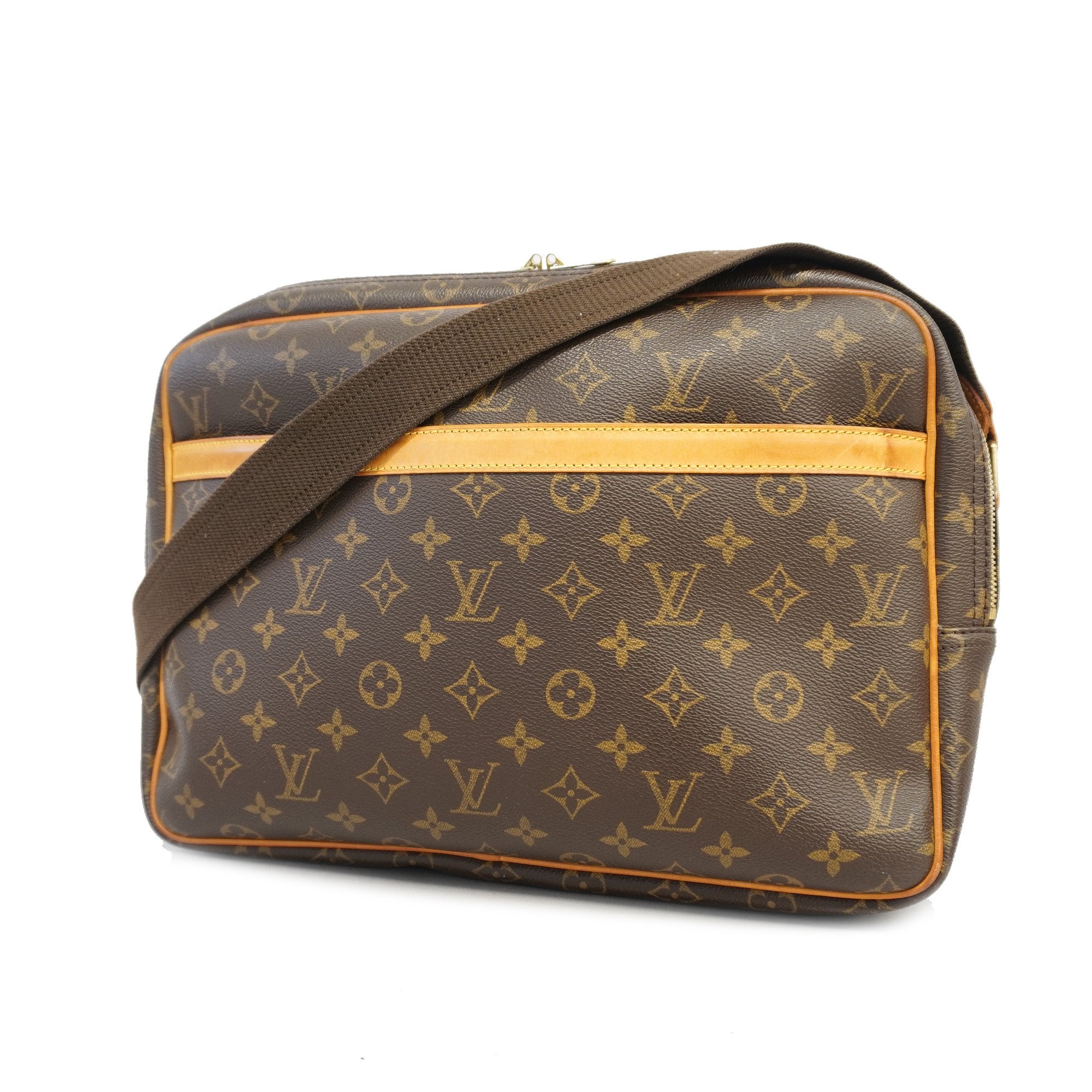 Auth Louis Vuitton Monogram Reporter GM M45252 Women's Shoulder