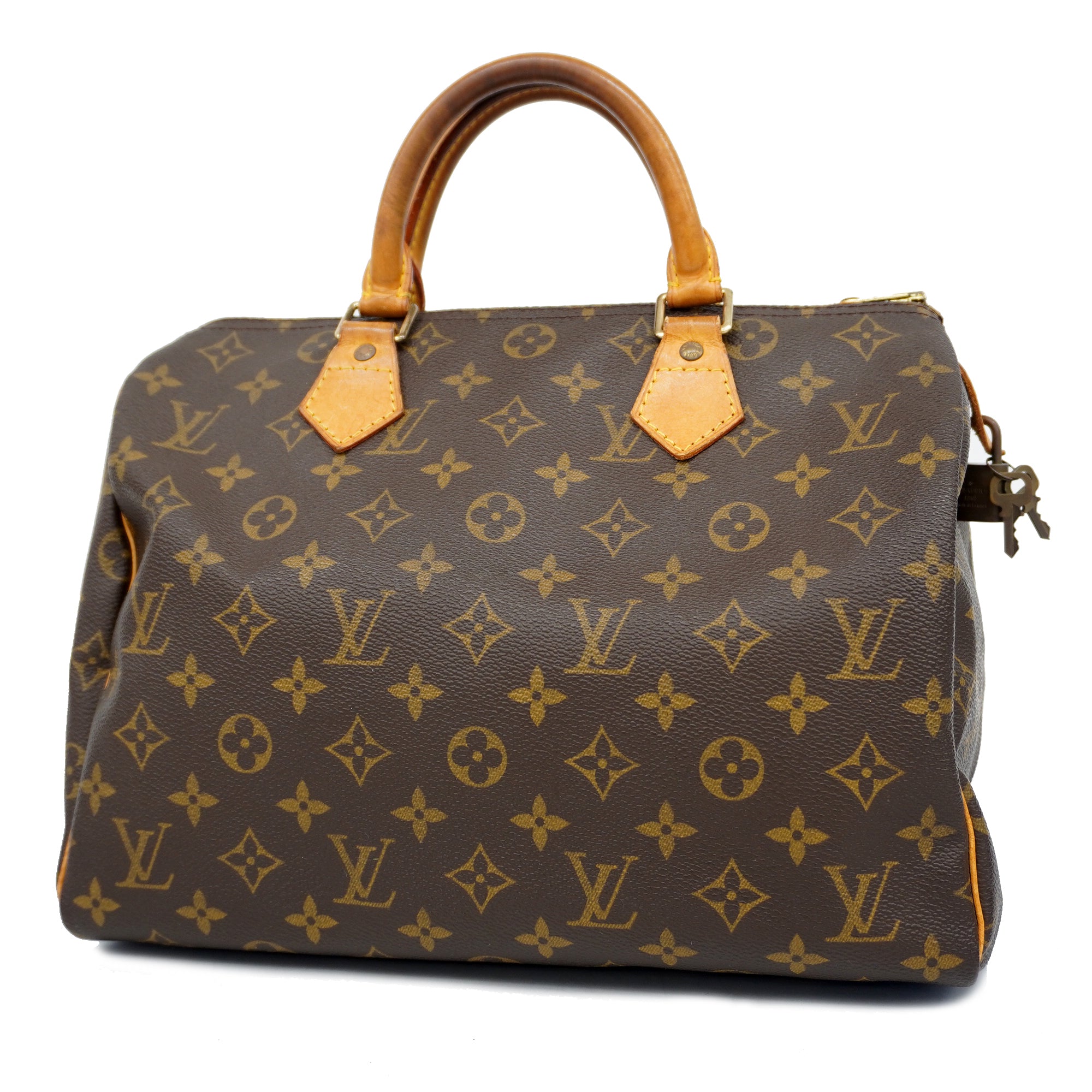 LOUIS VUITTON Speedy 30 Handbag Boston Bag Monogram M41526 SP0978