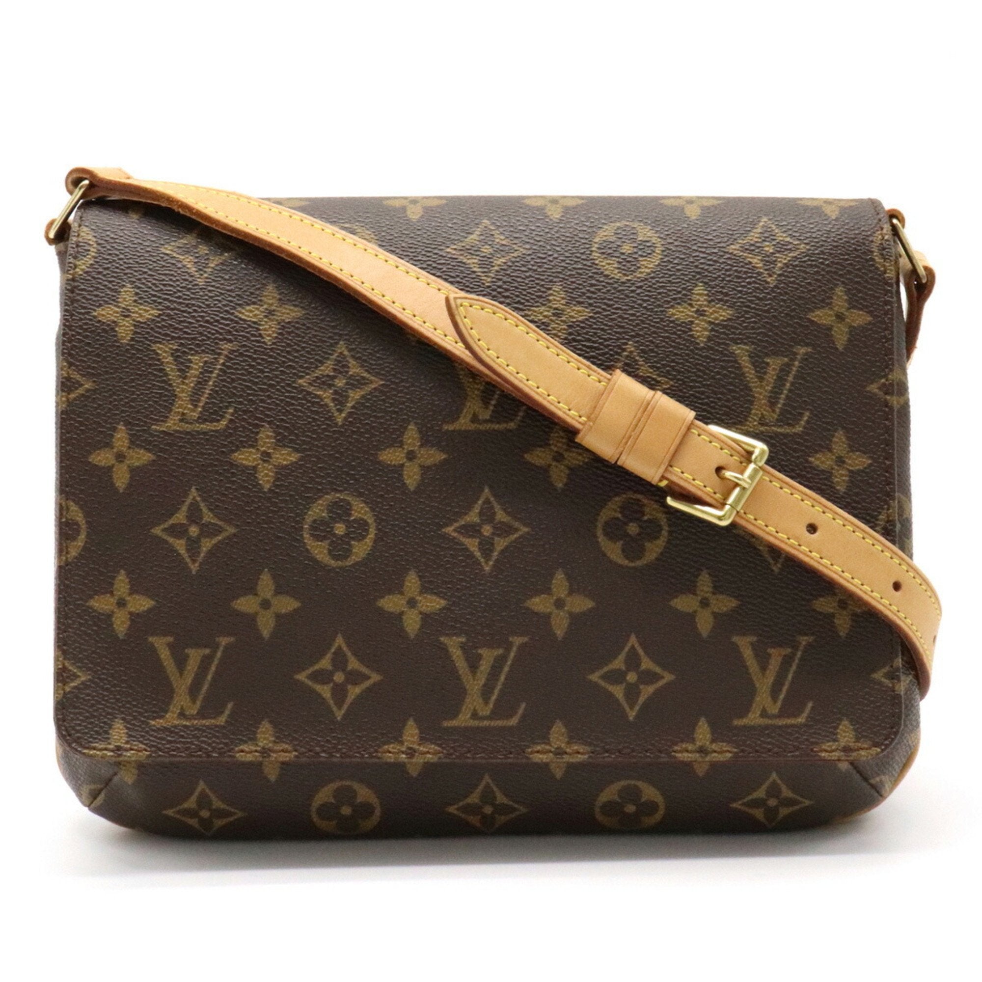 LOUIS VUITTON Monogram Musette Tango Shoulder Bag