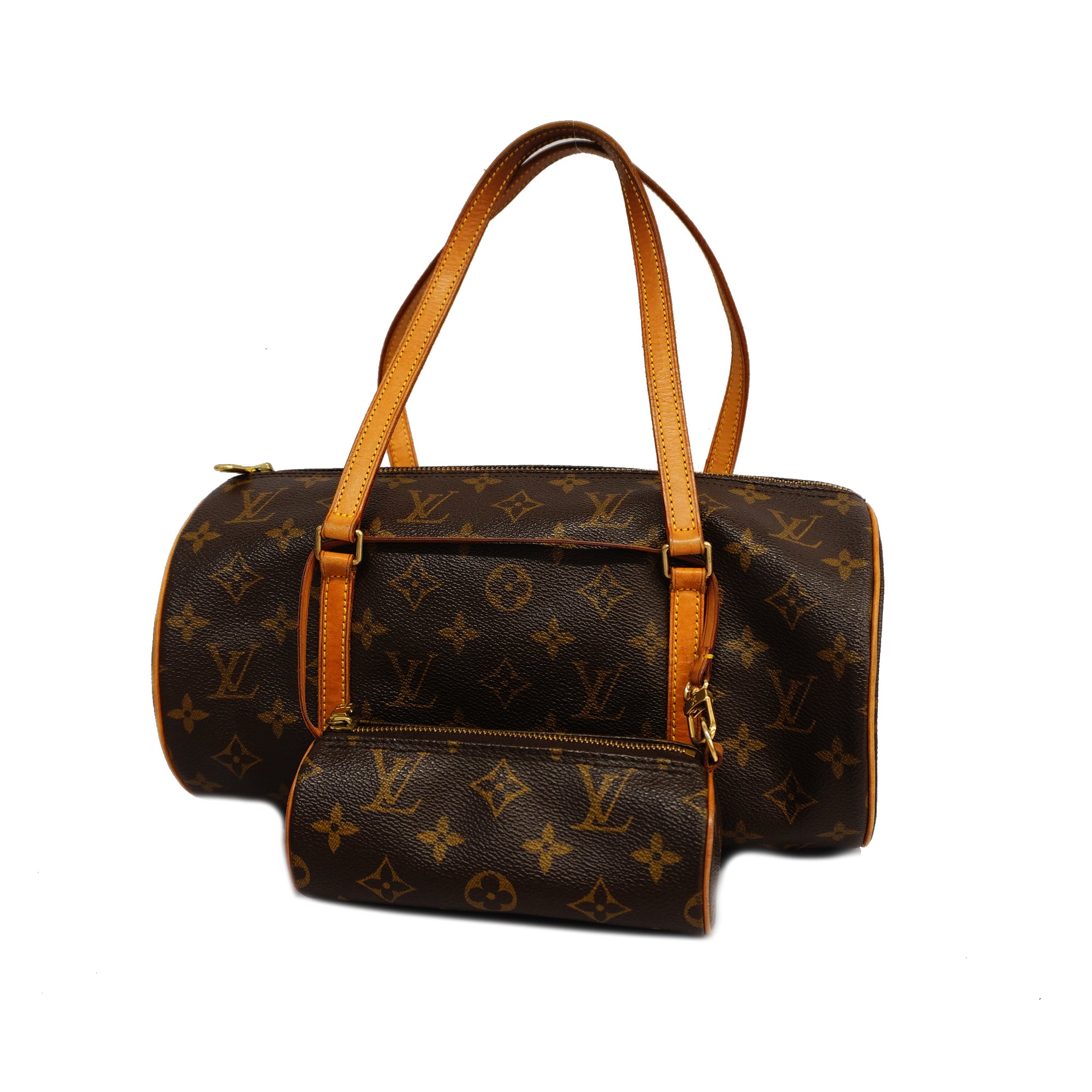 Auth Louis Vuitton Monogram Papillon 30 M51385 Women's Handbag