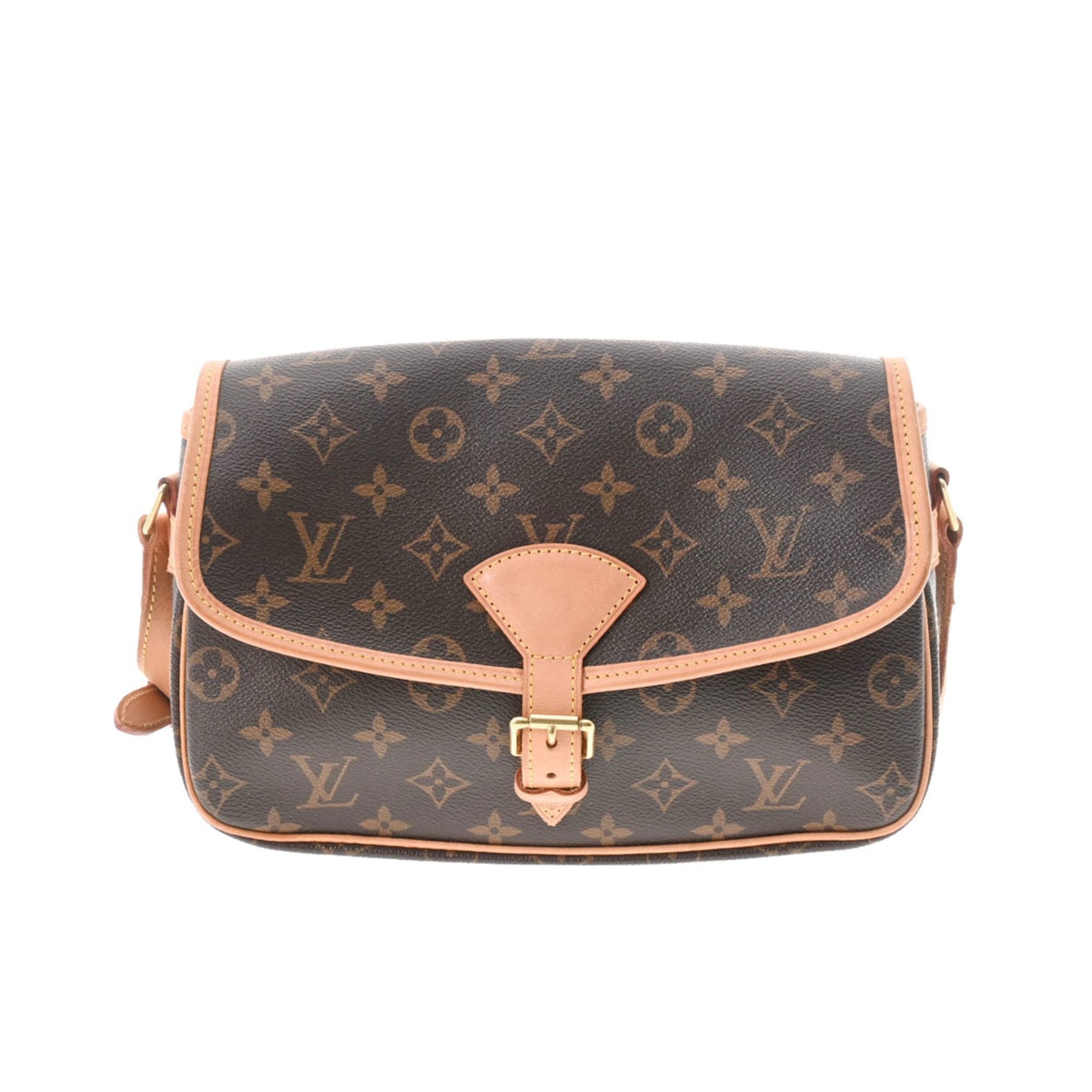 LOUIS VUITTON Shoulder Bag M42250 Sologne Monogram canvas Brown