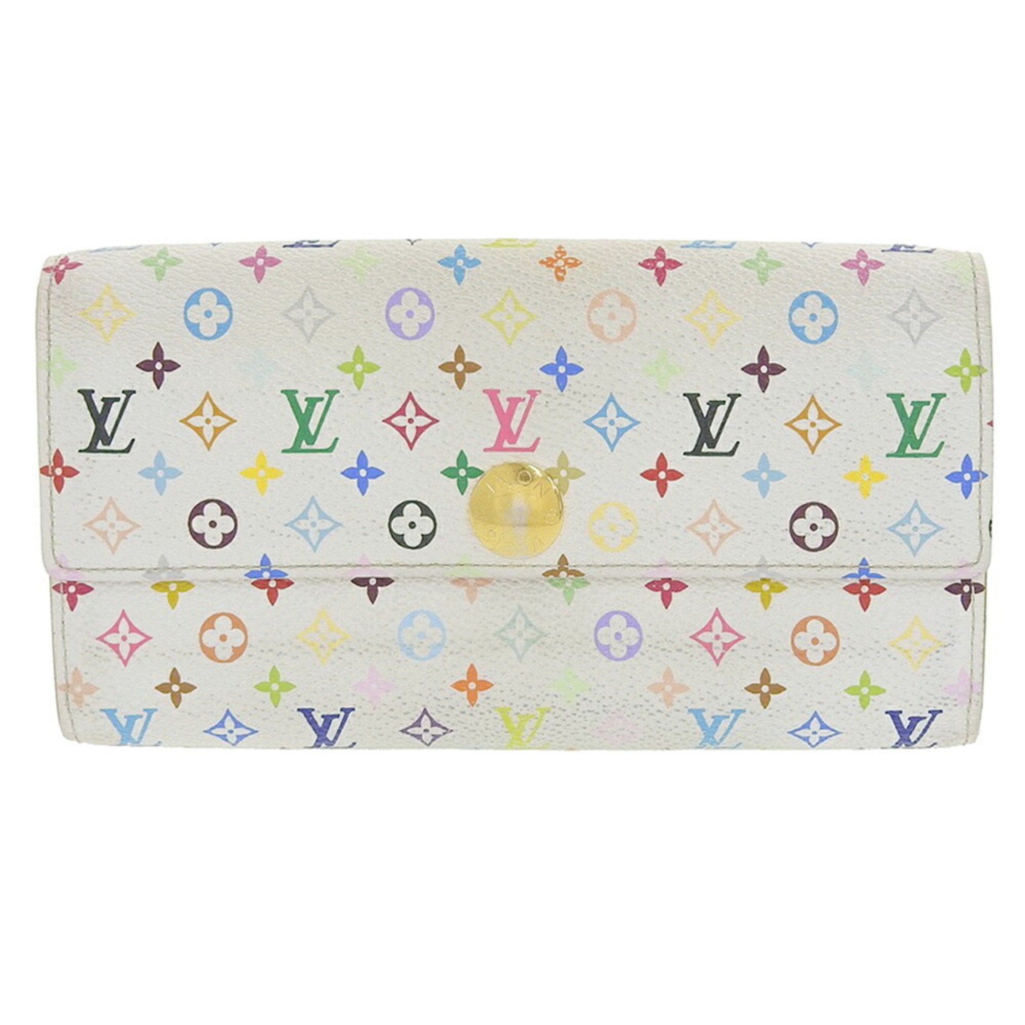 LOUIS VUITTON purse M93744 Portefeiulle Sarah Monogram multicolor