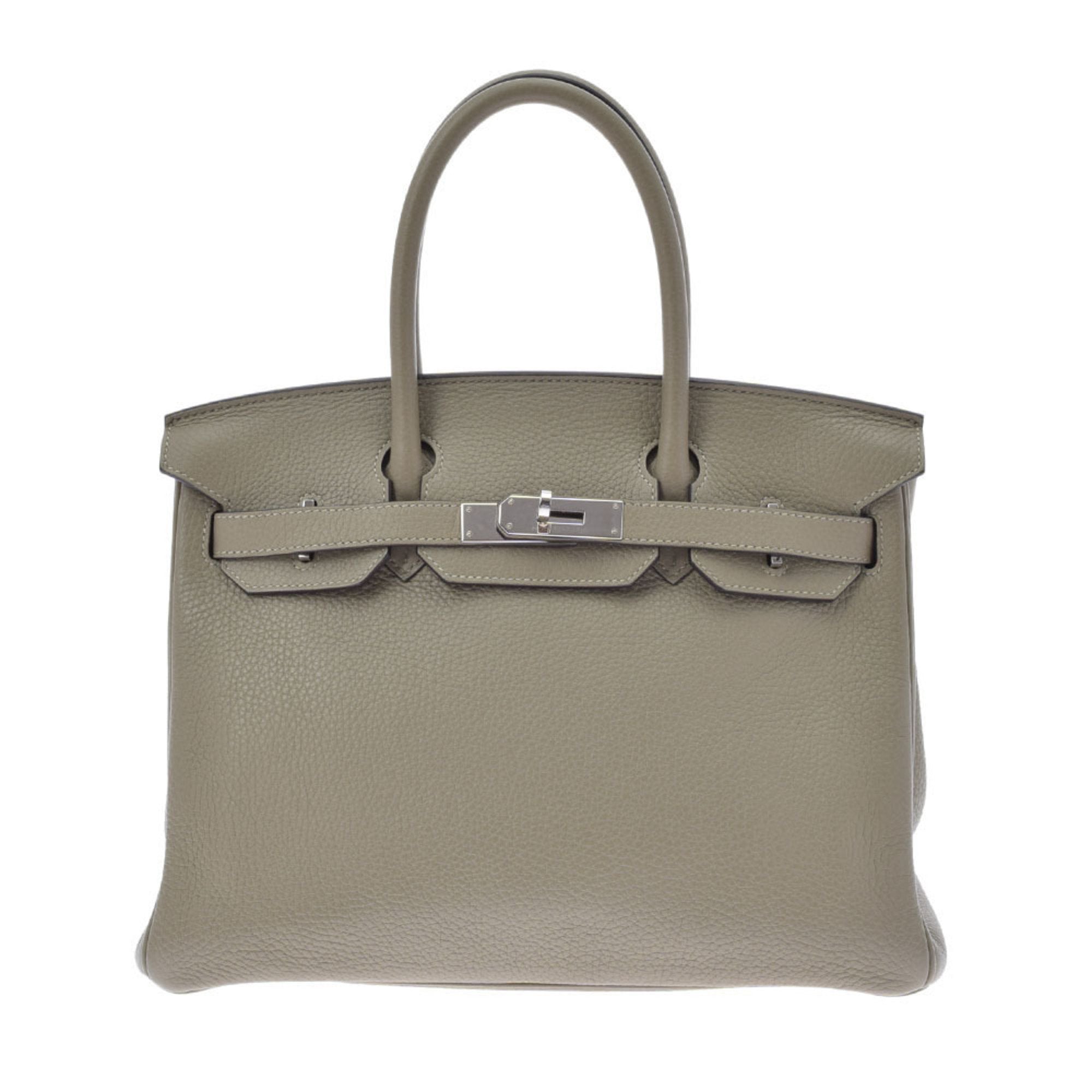 Hermes Birkin Sage 30cm Clemence