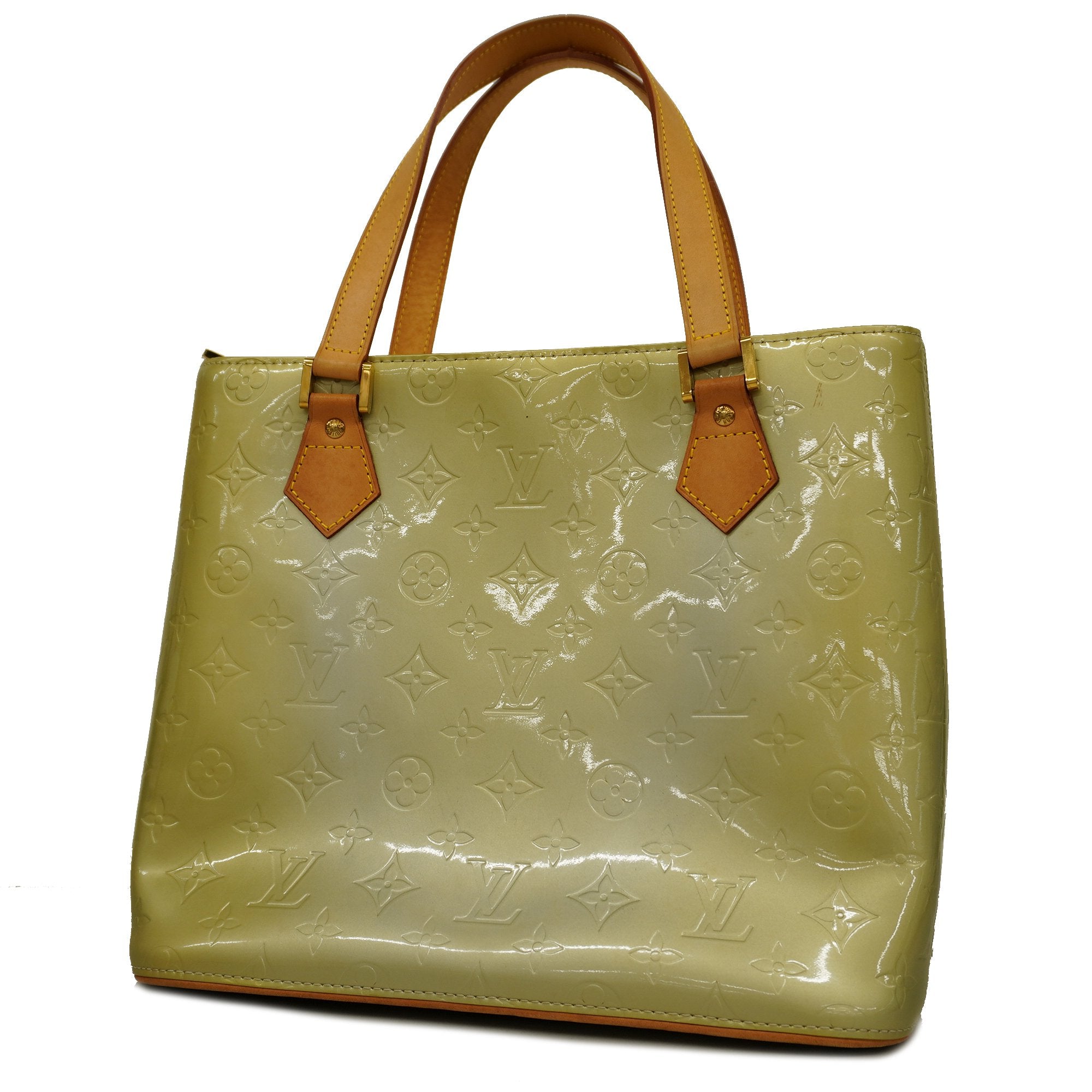 LOUIS VUITTON Handbag M91053 Houston Monogram Vernis green Women