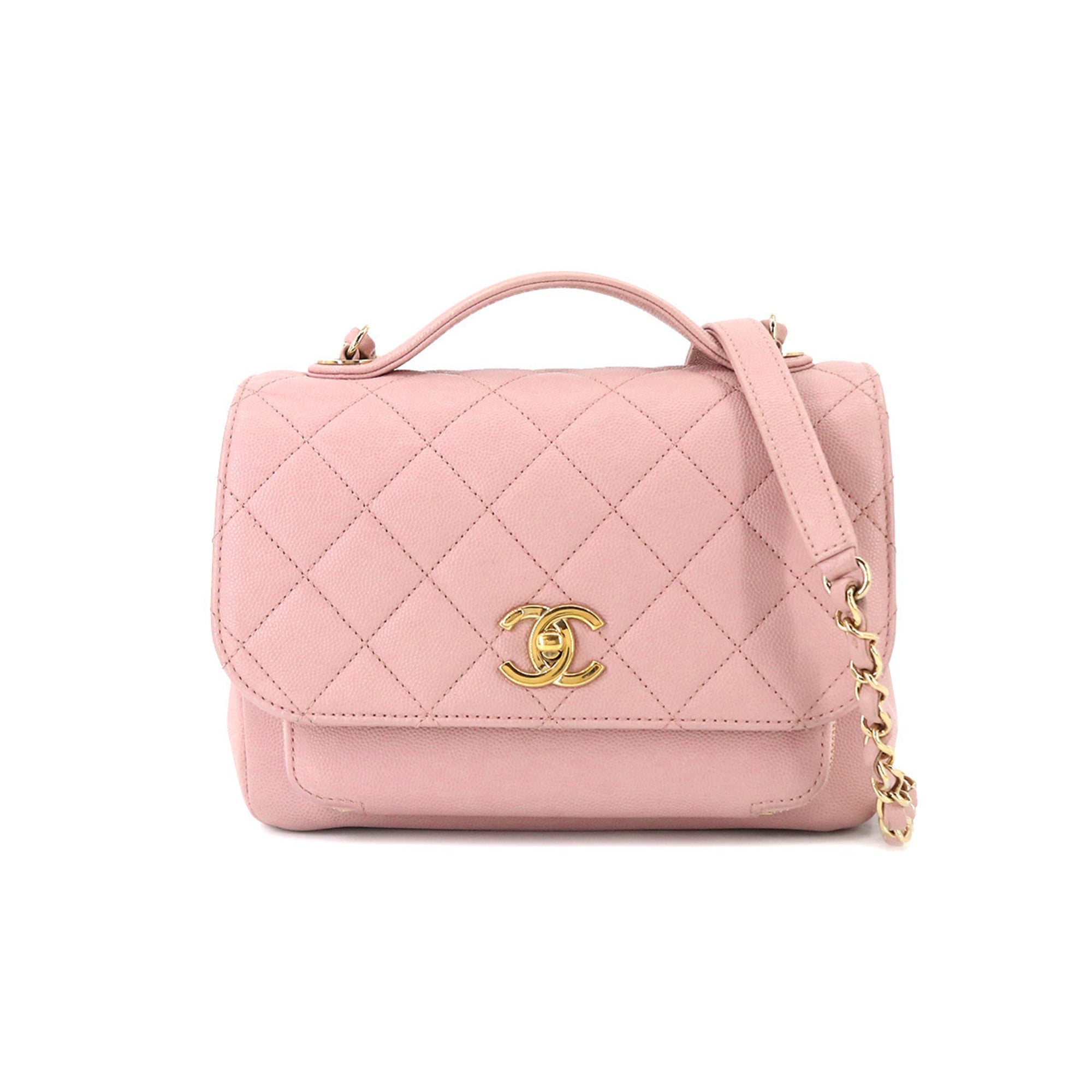 Business Affinity Small Flap Pink GHW