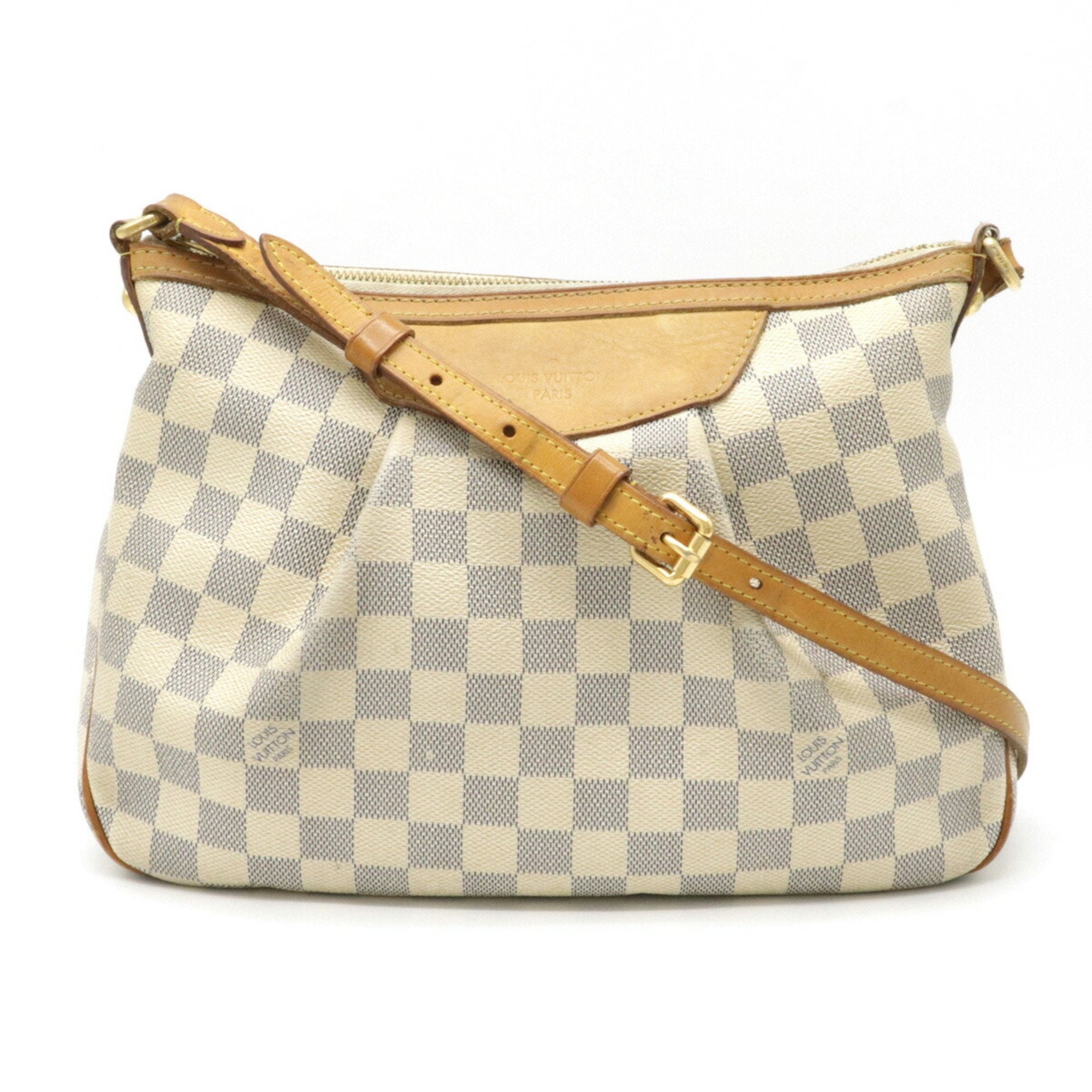 used Louis Vuitton Damier Azur Siracusa PM Handbags