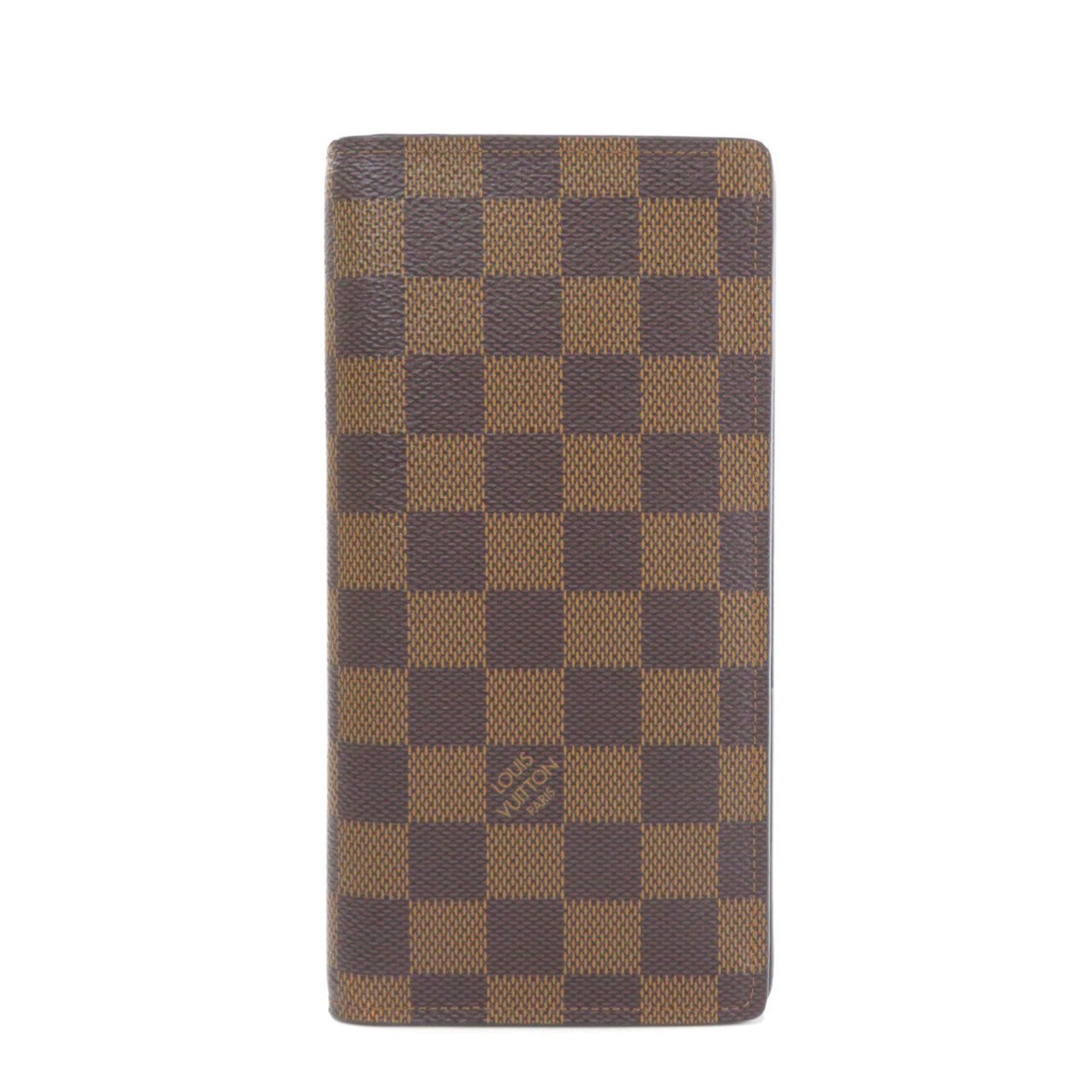 Louis Vuitton Damier Ebene Canvas Brazza Wallet N60017