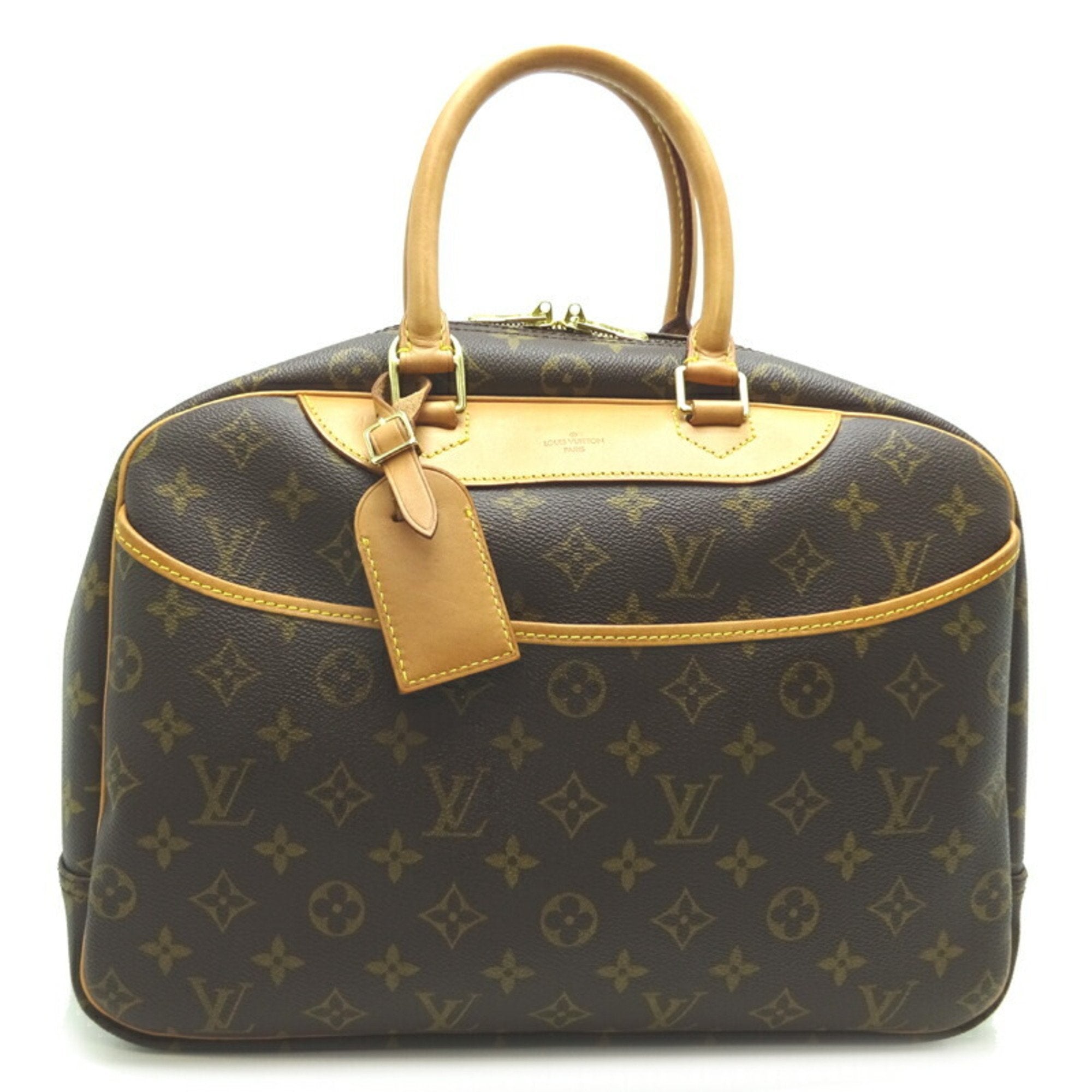 LOUIS VUITTON Bowling Vanity Deauville Monogram Hand bag