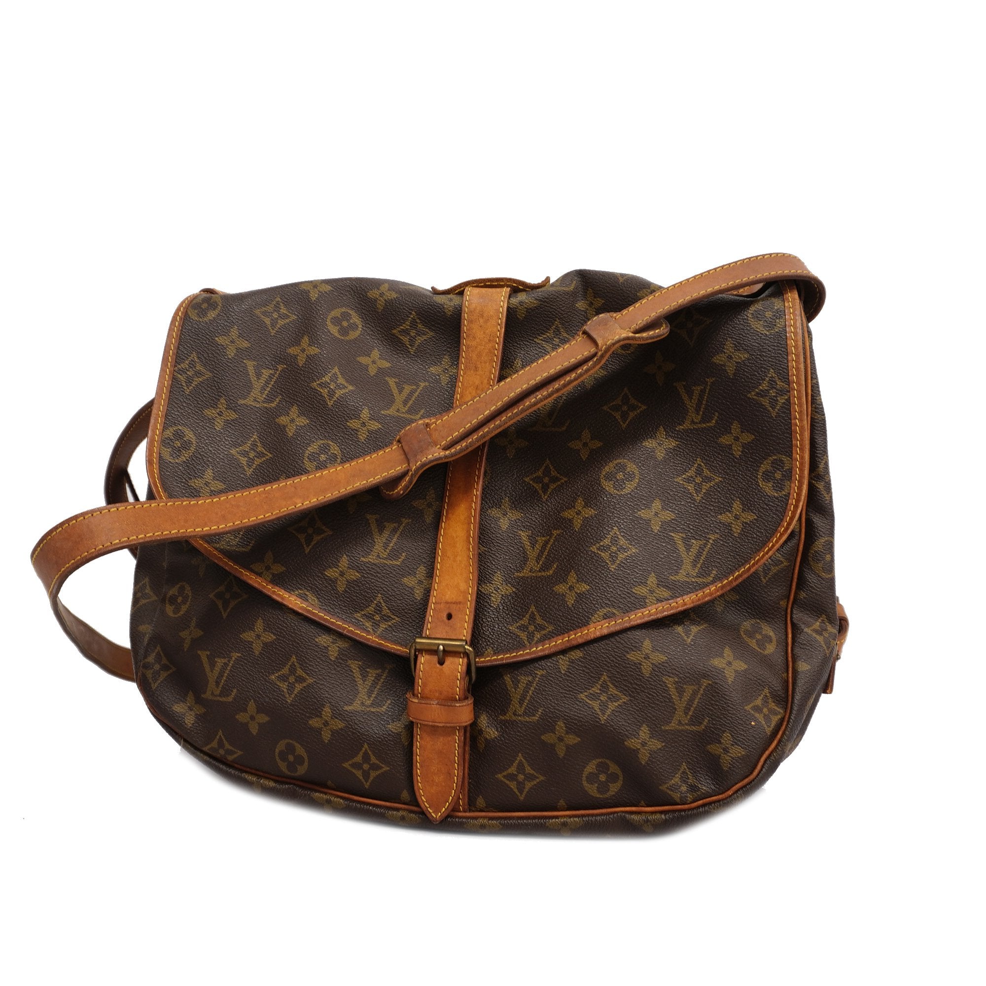 LOUIS VUITTON MONOGRAM SAUMUR 35