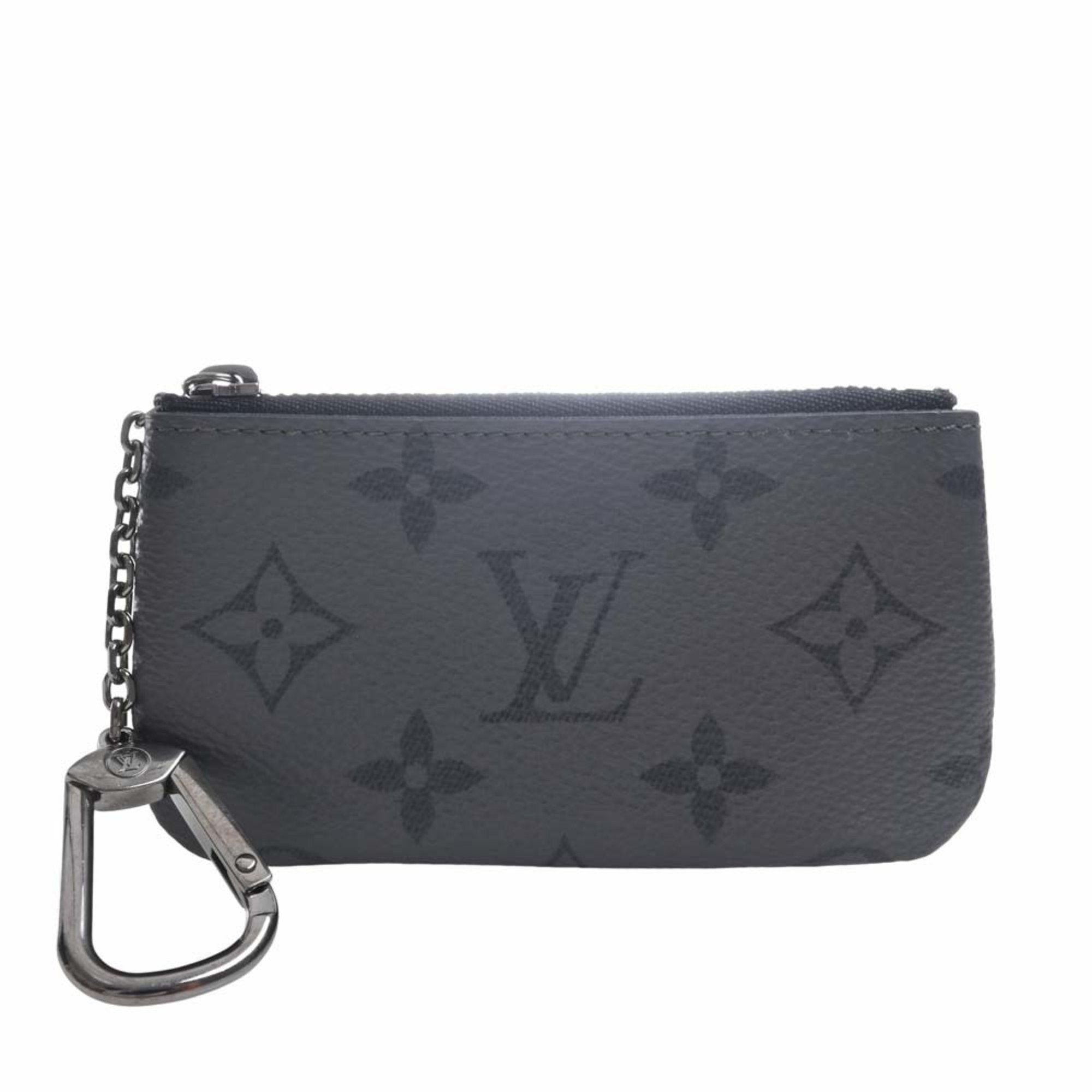 Louis Vuitton Key Pouch Monogram Eclipse Reverse