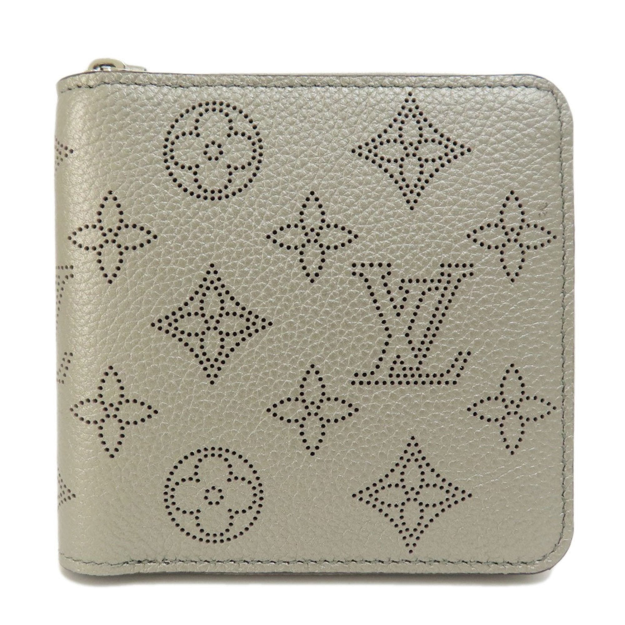 LOUIS VUITTON M81653 Zippy Bifold Wallet Mahina Leather Women's