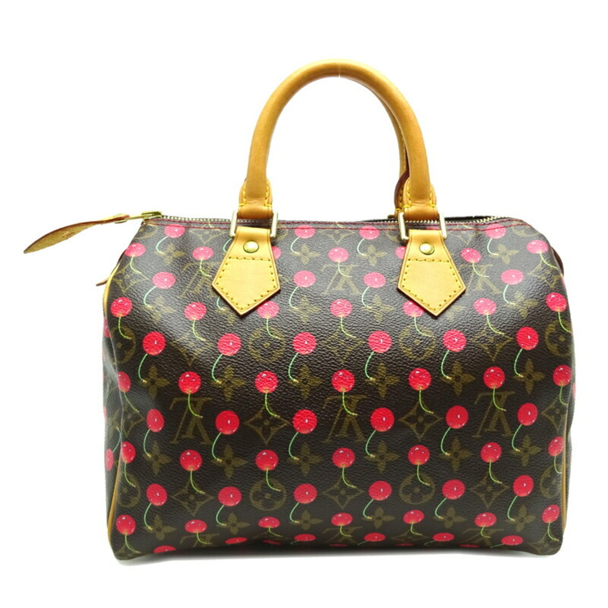 Louis Vuitton Monogram Cherry Speedy 25 Handbag M95009 Takashi