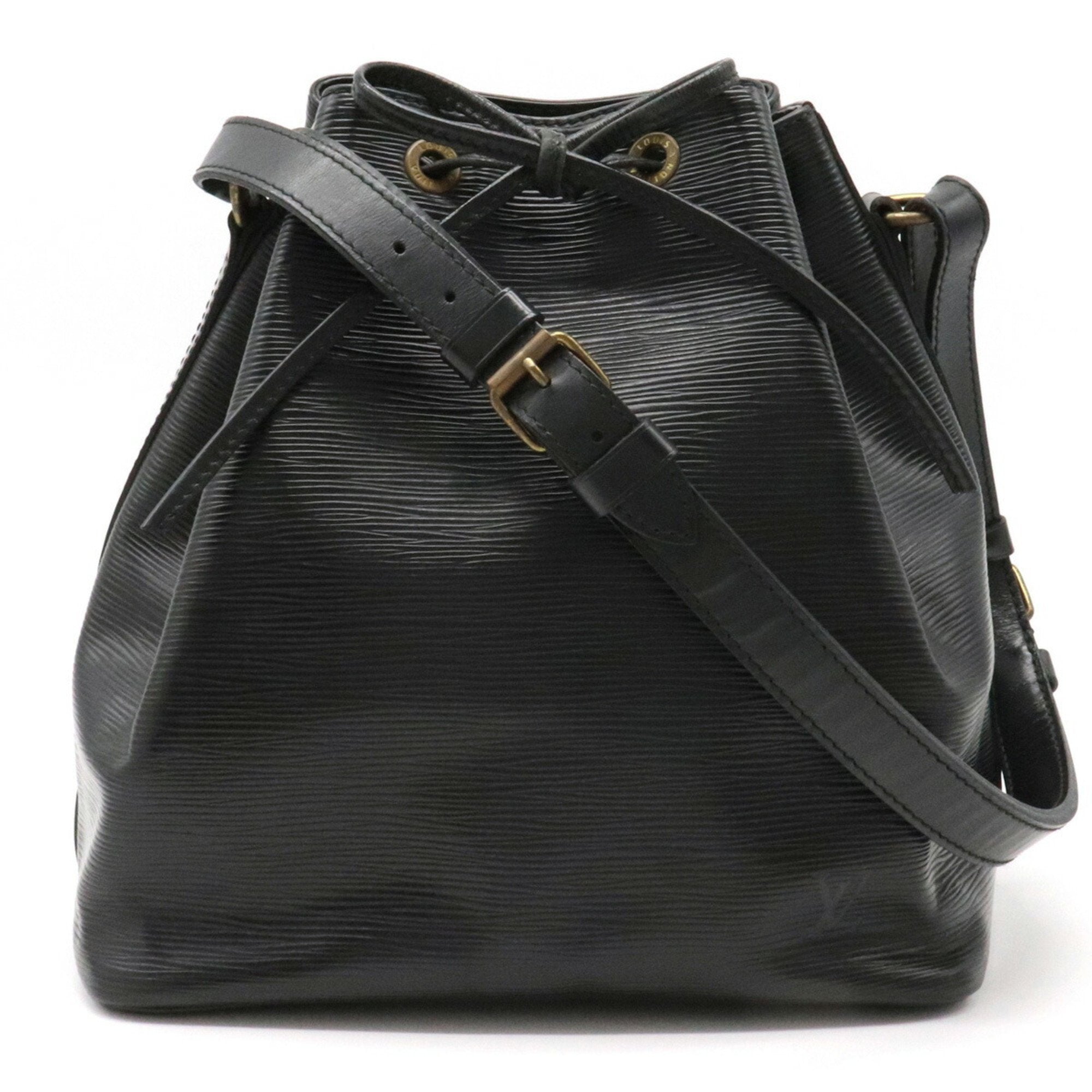 Louis Vuitton Black EPI Leather Petit Noe Bag