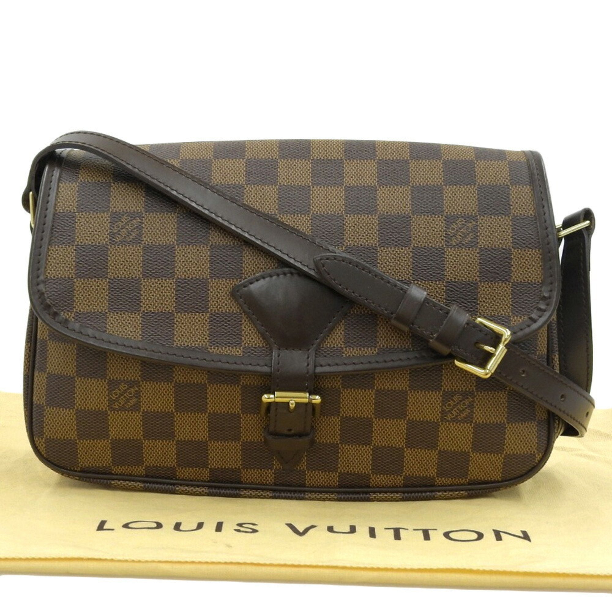 Louis Vuitton Vintage - Damier Ebene Clipper Bag - Brown - Damier