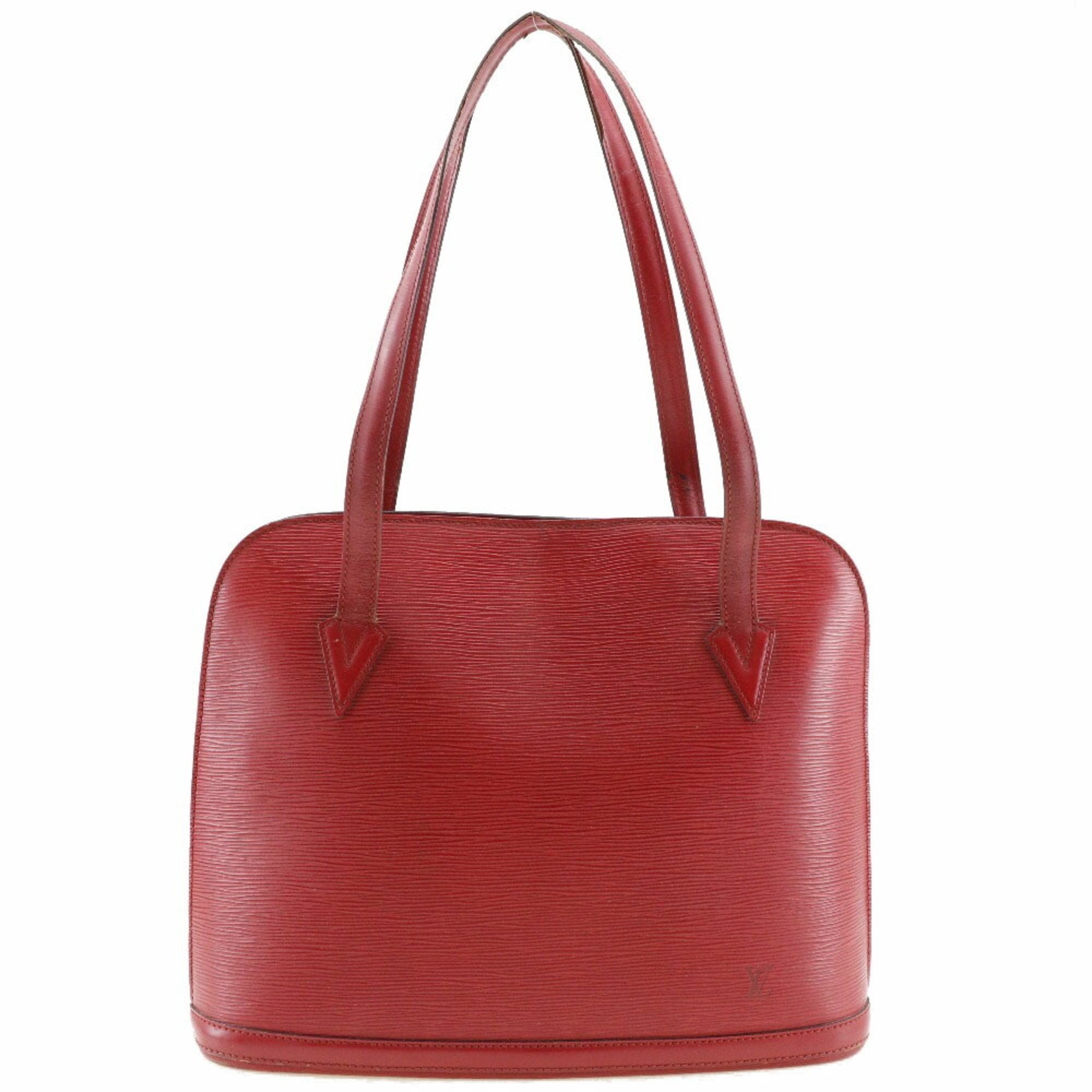 Louis Vuitton Lussac Tote Bag in Red Epi Leather - Louis Vuitton