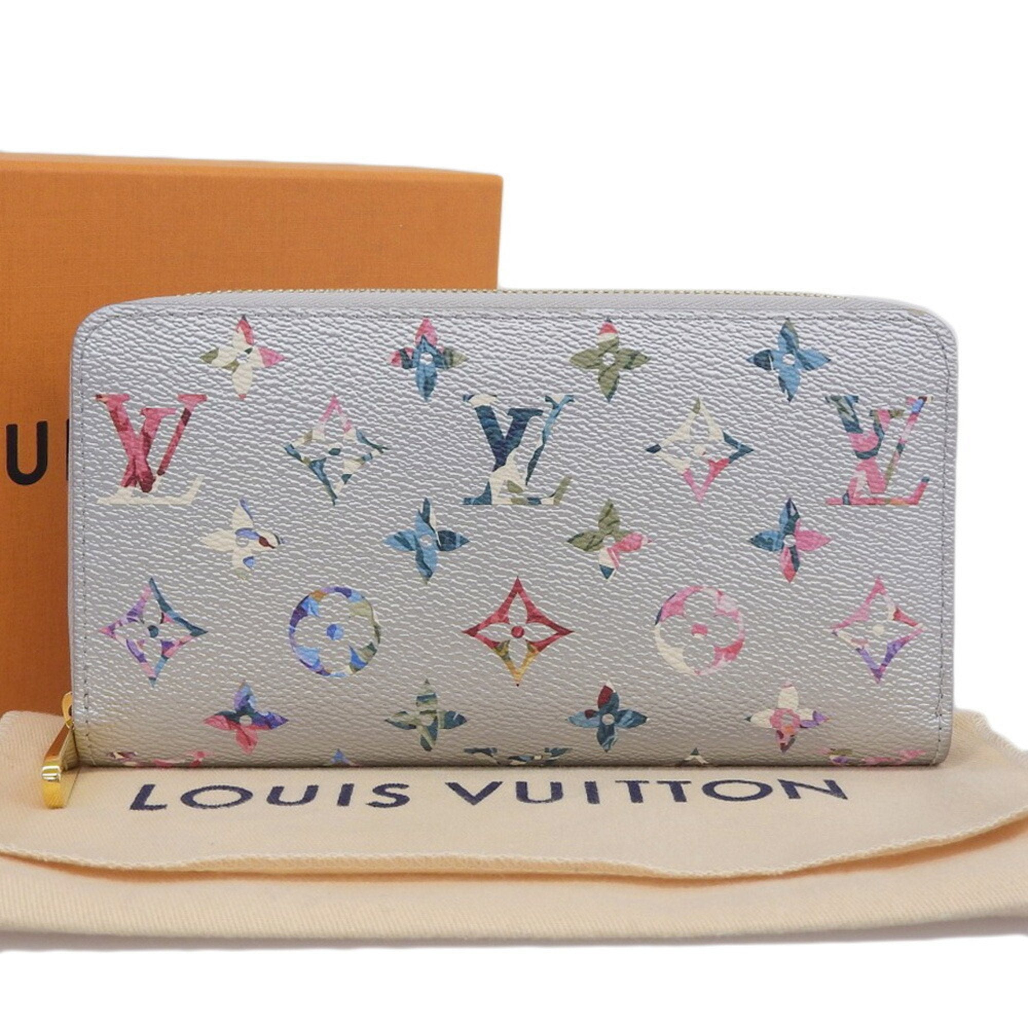 Louis Vuitton Louis Vuitton Monogram Lv Garden Zippy Flower Long Wallet  M81765