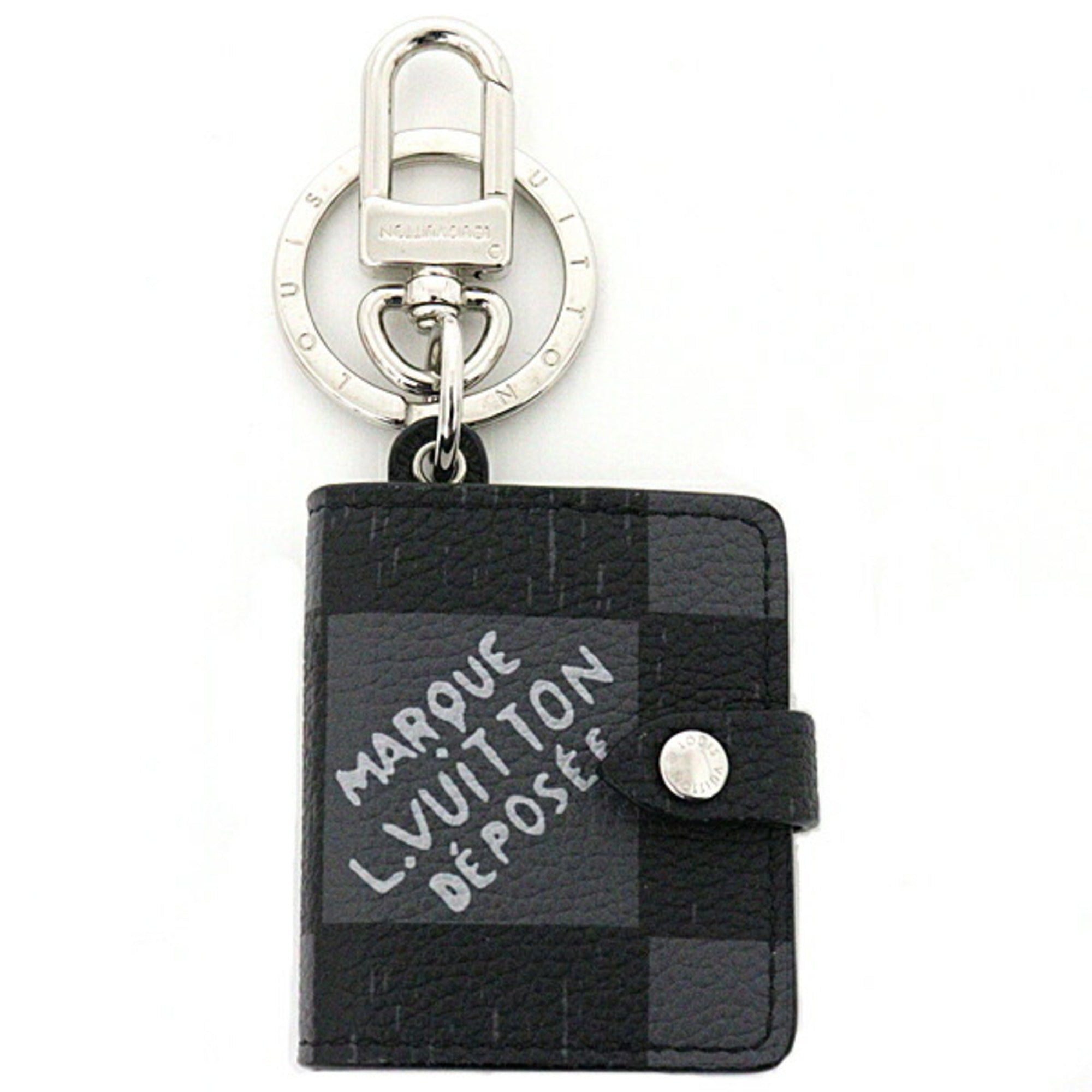 Louis Vuitton Porte Cles Damier Graffiti Keychain M63839