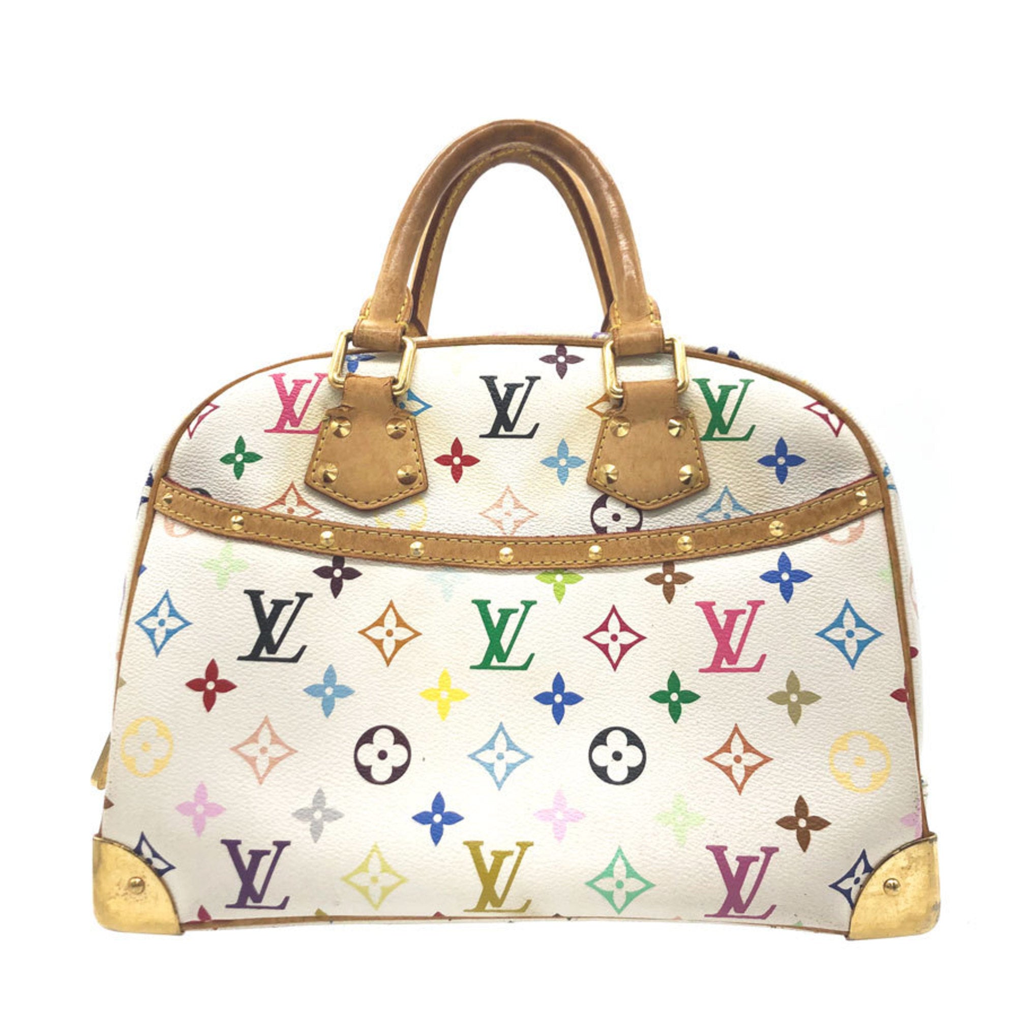 Vintage Louis Vuitton Monogram Multicolor Black Trouville