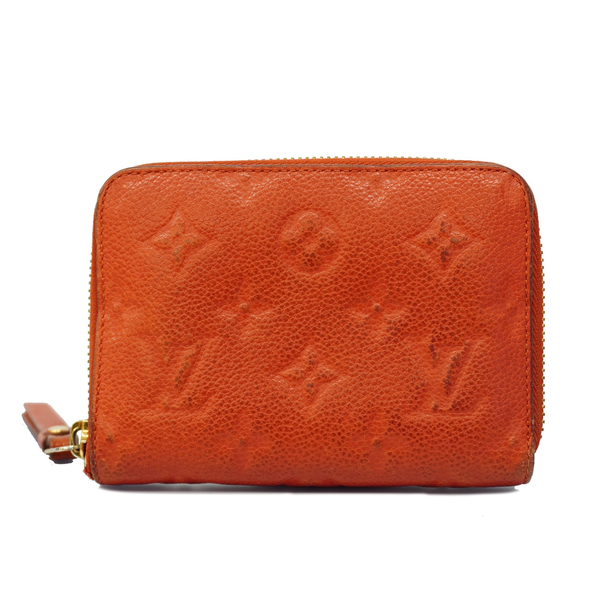 Louis Vuitton, Bags, Louis Vuitton Empreinte Leather Portefeuille Secret  Compact Wallet In Ivory